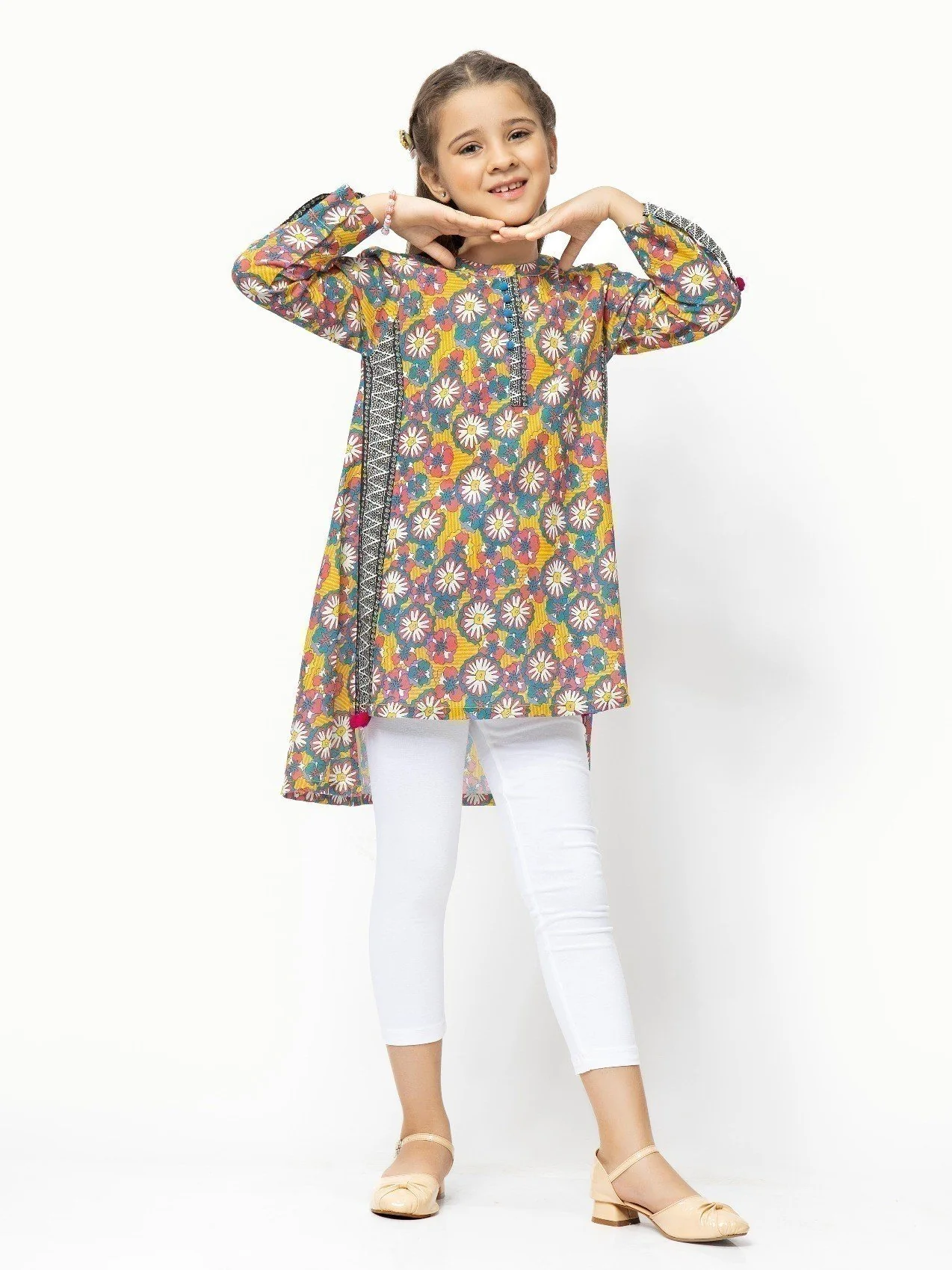 Printed Khaddar Shirt - EGTKP22-70322 - Image 7