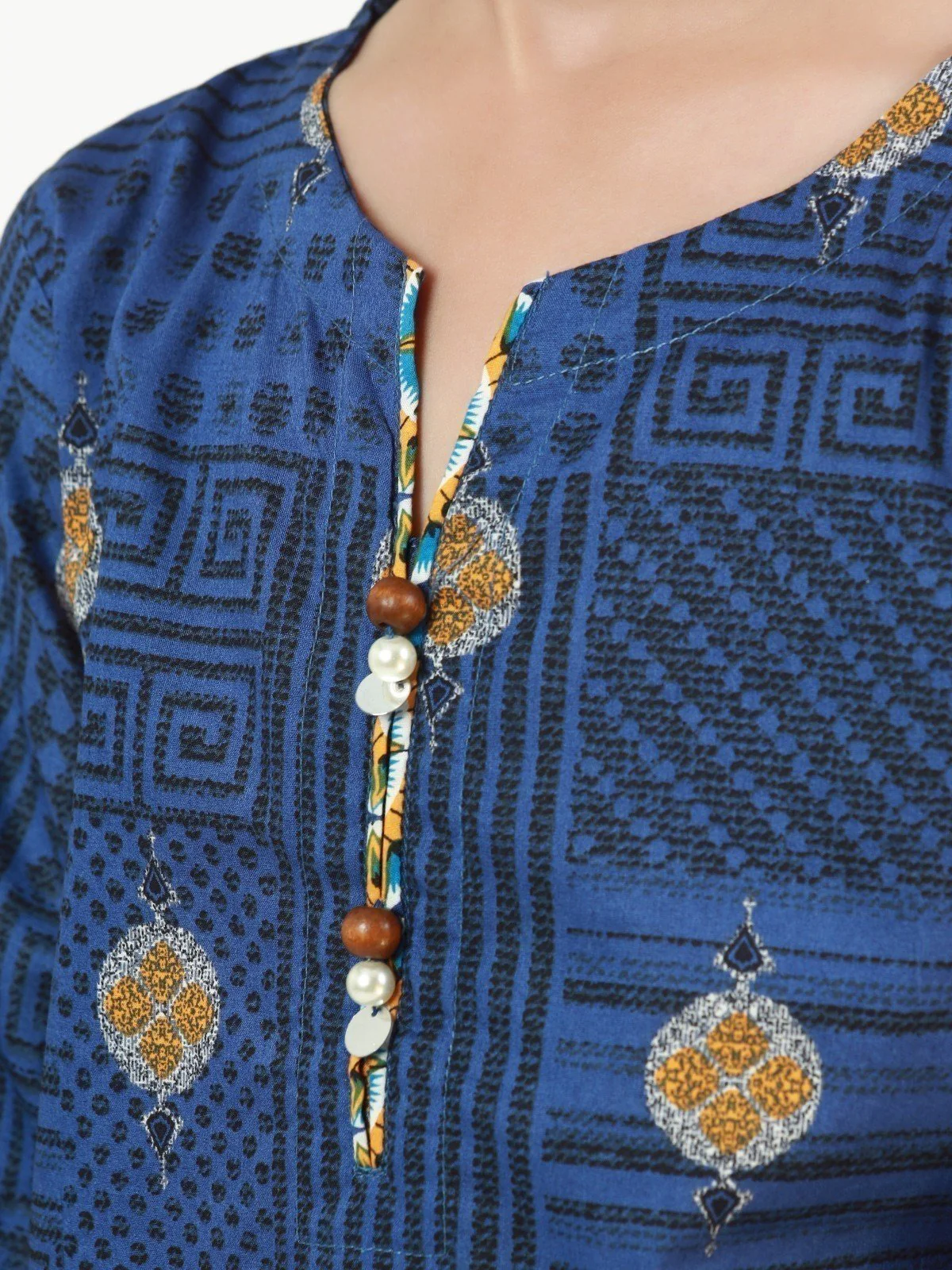Printed Cambric Shirt - EGTKP22-70453 - Image 4