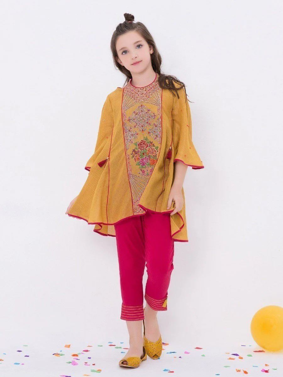 Embroidered Shirt Trouser - EGTP19-22115