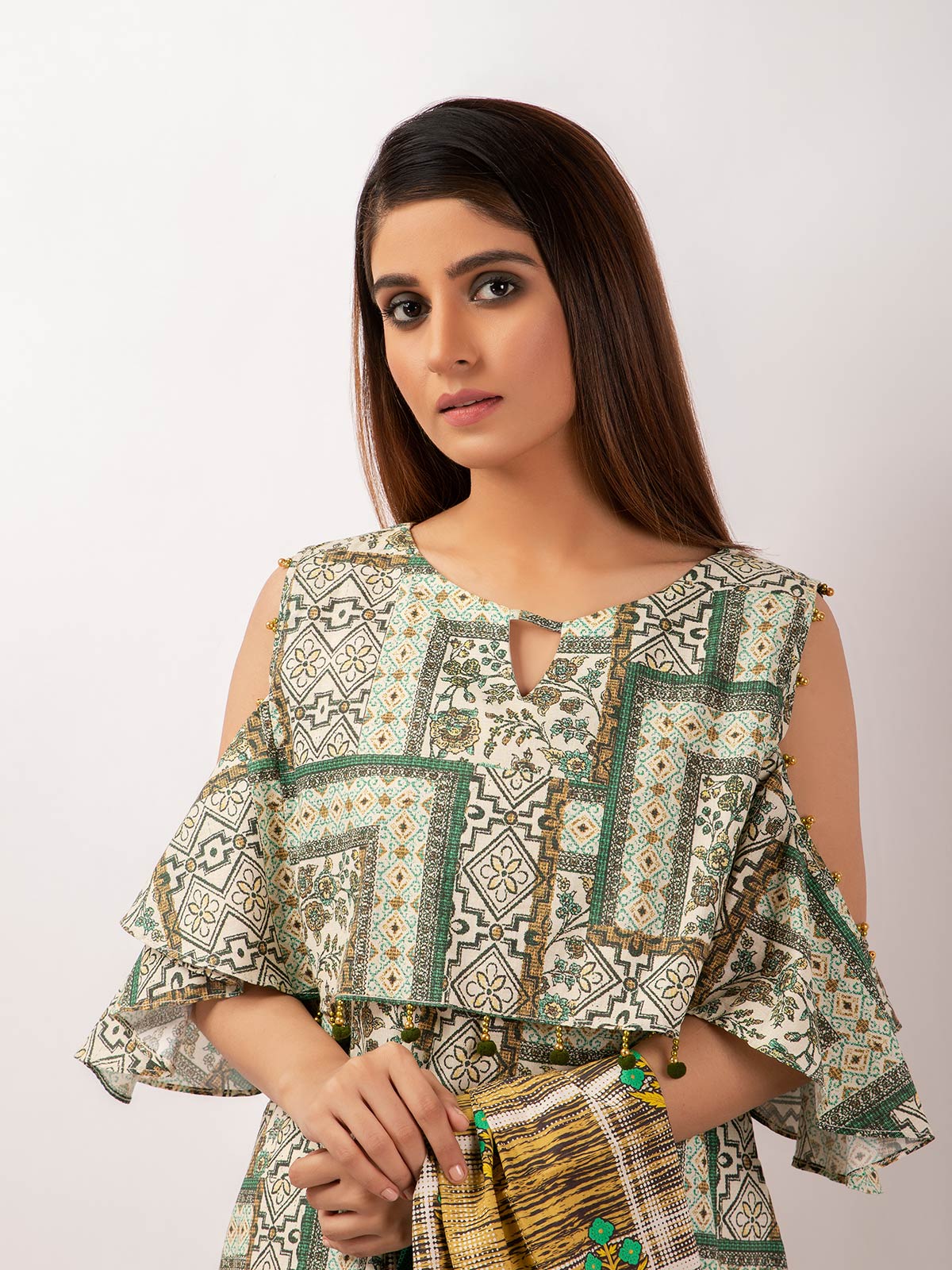 Printed Cambric Suit - ELU19A6-19772