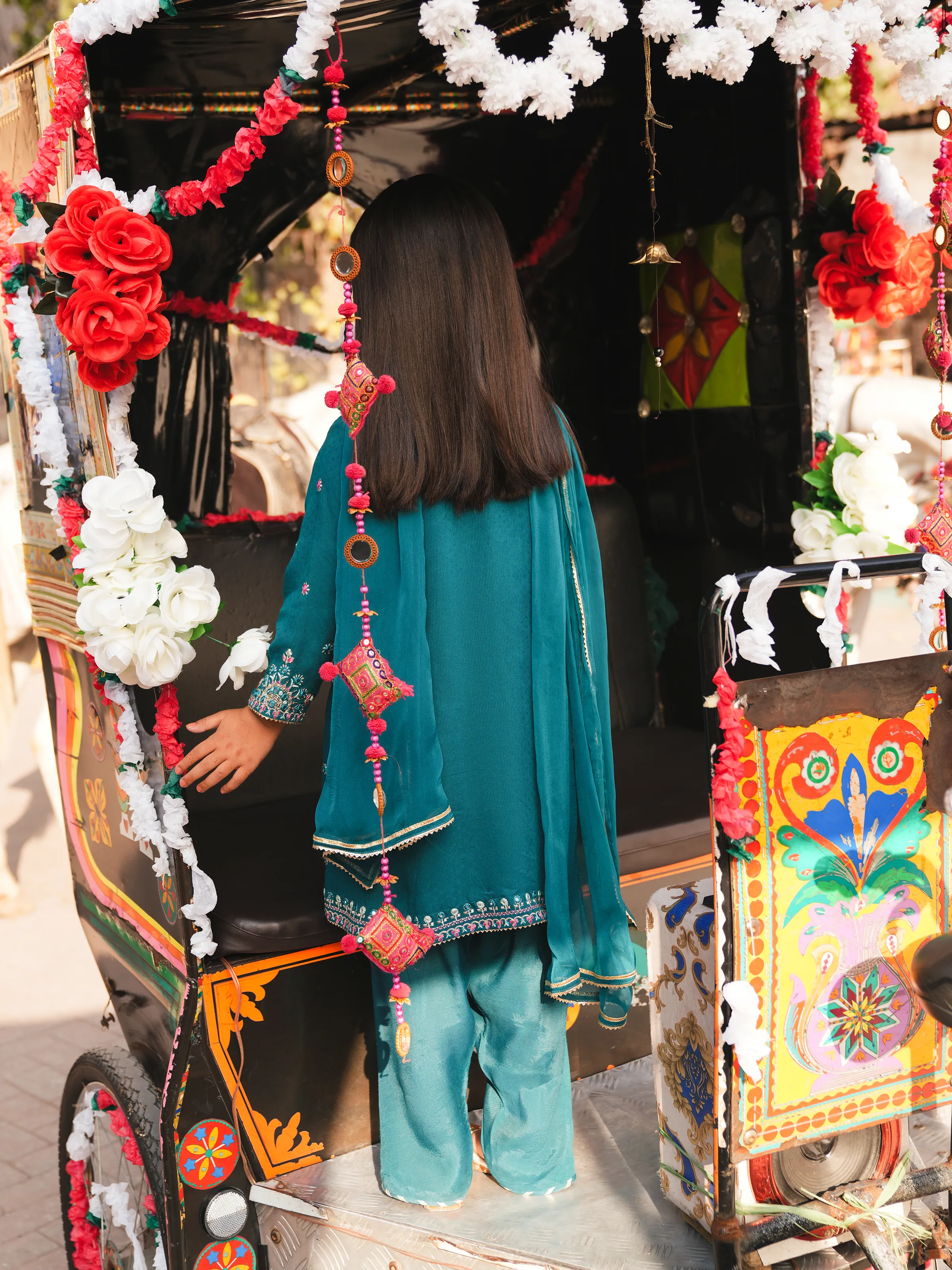 Embroidered Dobby Suit - EGTPLED6-50109-3P - Image 6