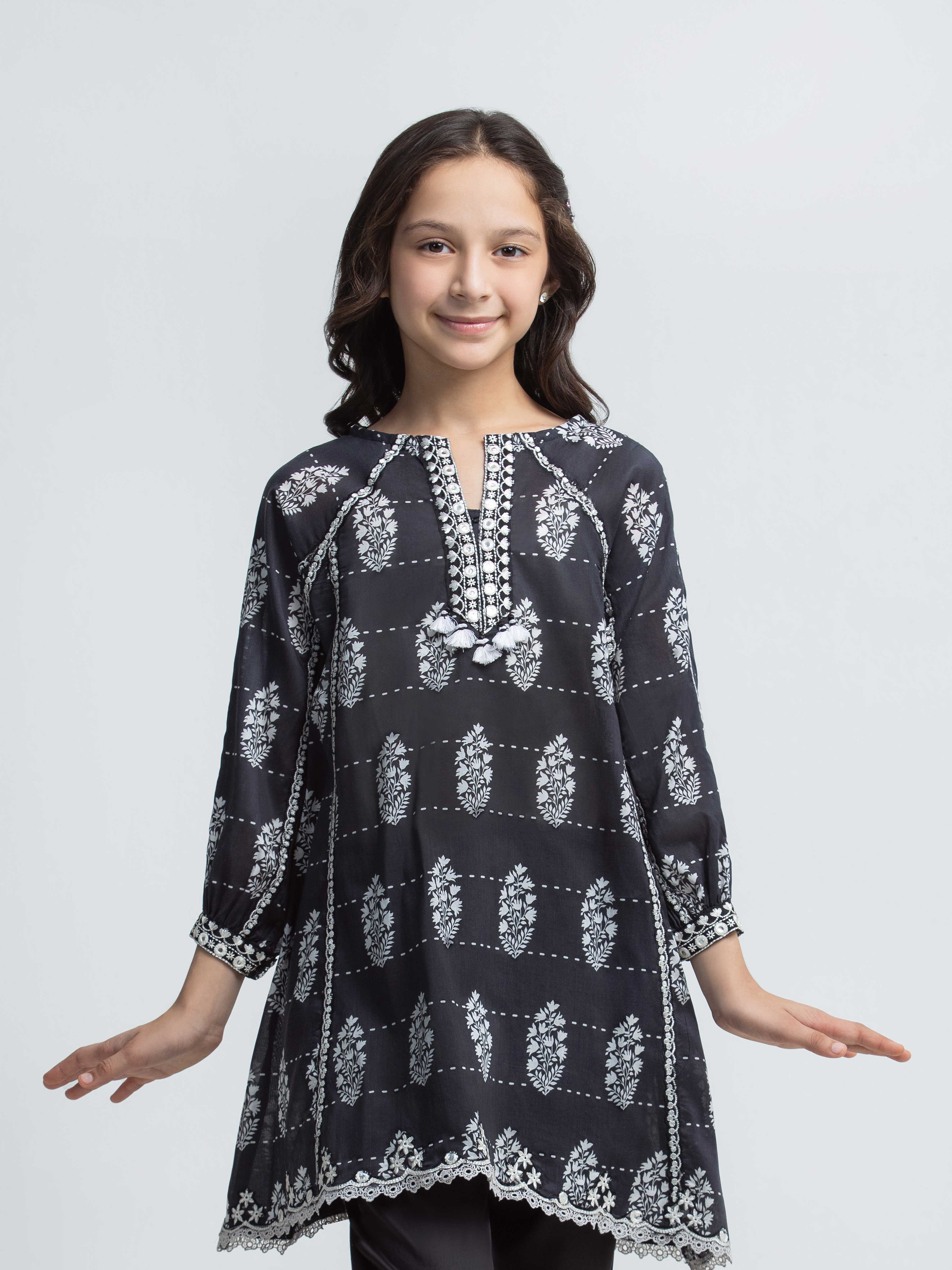 Embroidered Lawn Co-Ord Set - EGTKEP6-73081ST - Image 2