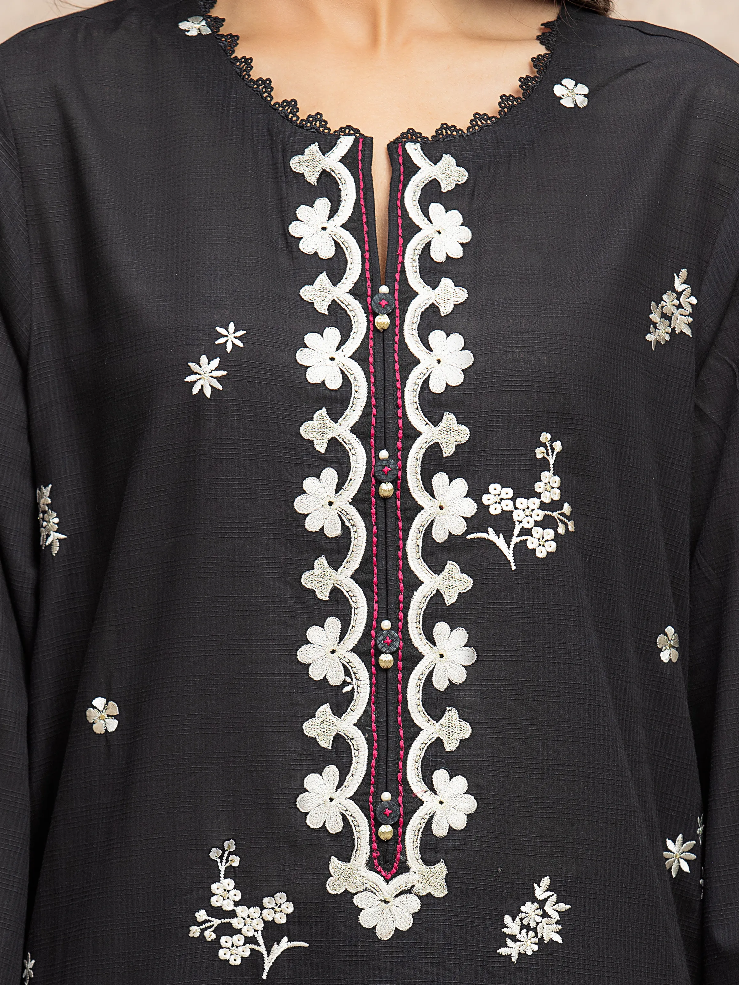 Embroidered  Lawn Shirt Trouser - EWU5V1-31709ST - Image 3