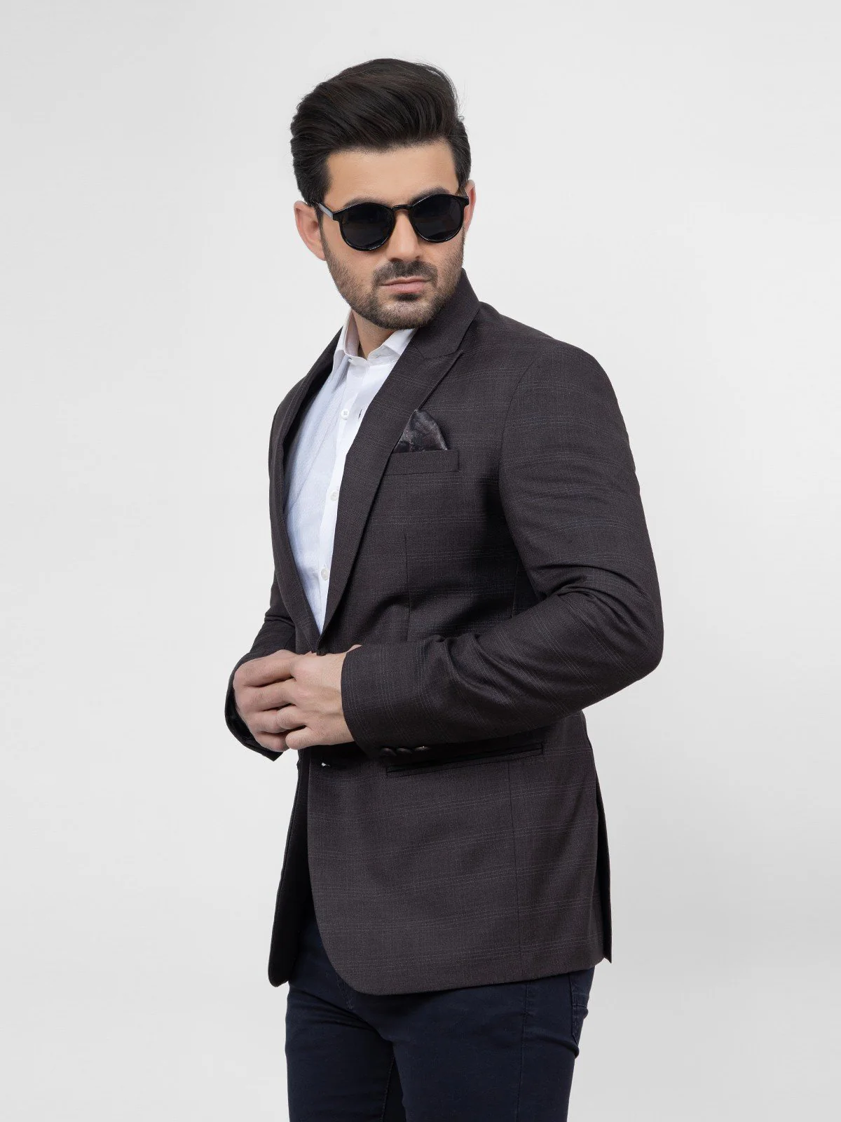 Textured Blazer - EMTB21-6732 - Image 2