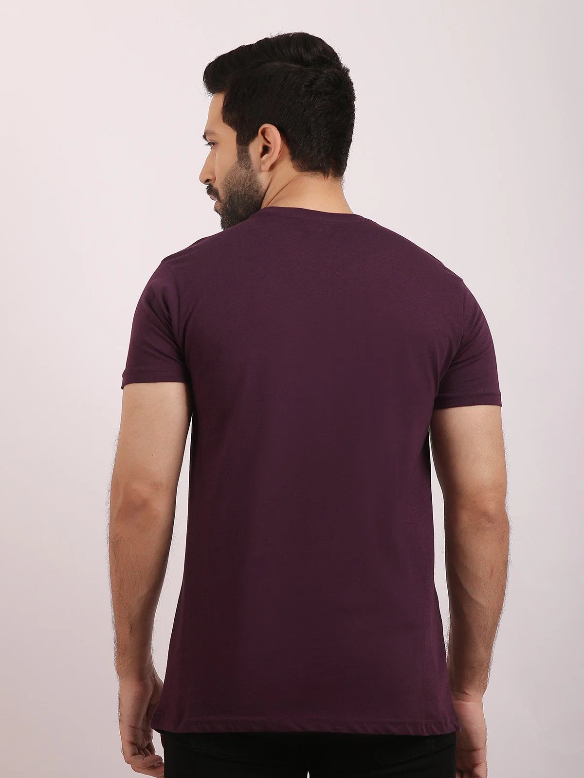 Crew Neck Basic Tee - EMTBT20-007 - Image 3