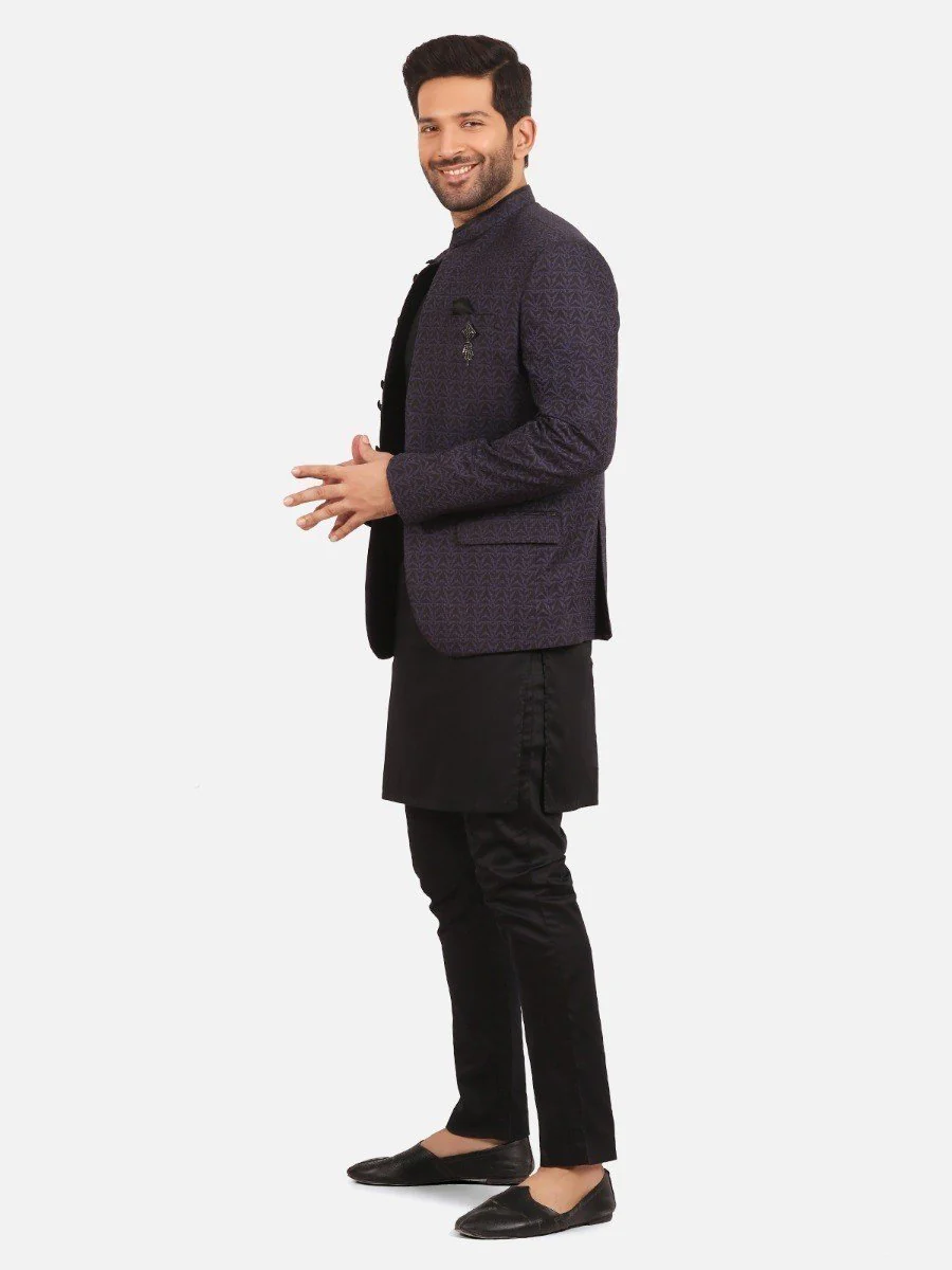 Cotton Waistcoat Suit - EMTCS20-99011 - Image 3