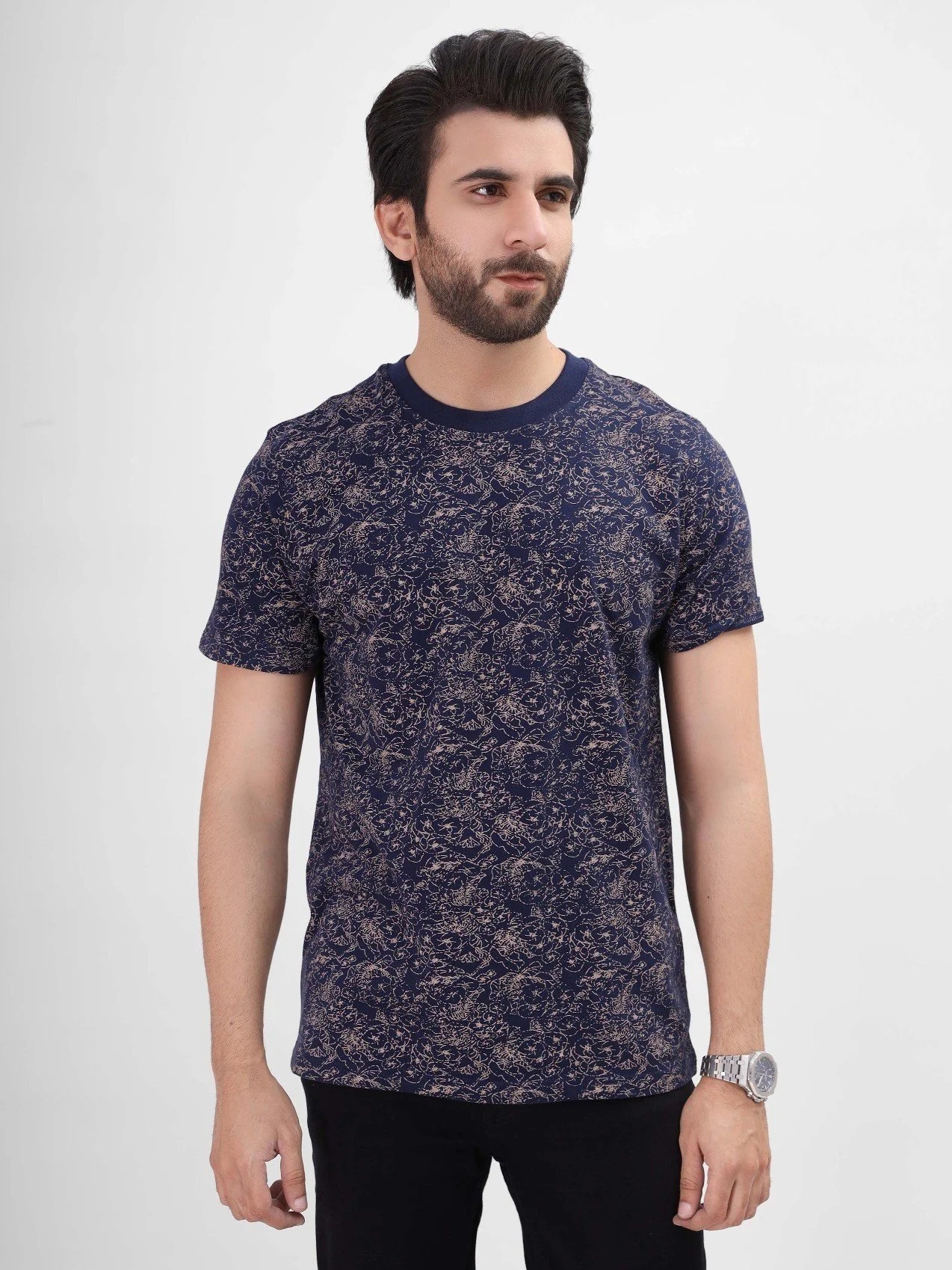 Crew Neck Graphic Tee - EMTGT21-004 - Image 3