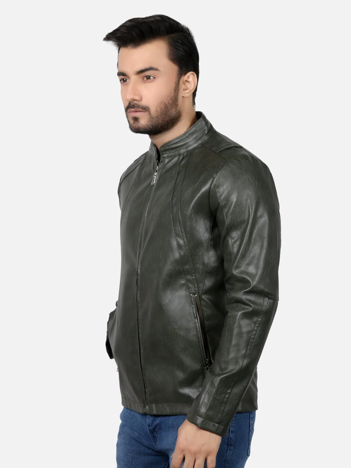 Leather Jacket - EMTJ18-014 - Image 3