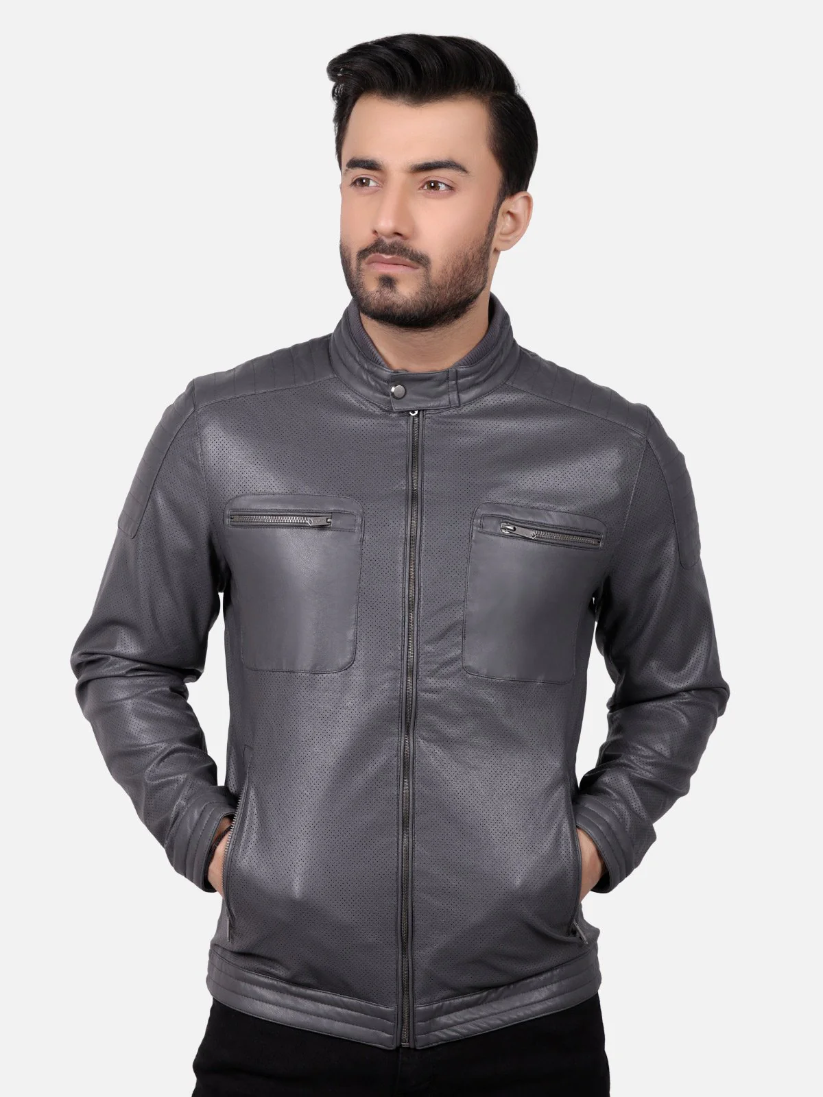 Leather Jacket - EMTJ18-021