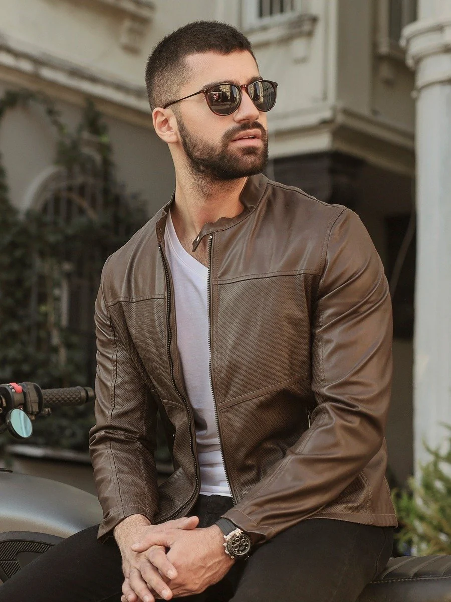 Leather Jacket - EMTJ20-008