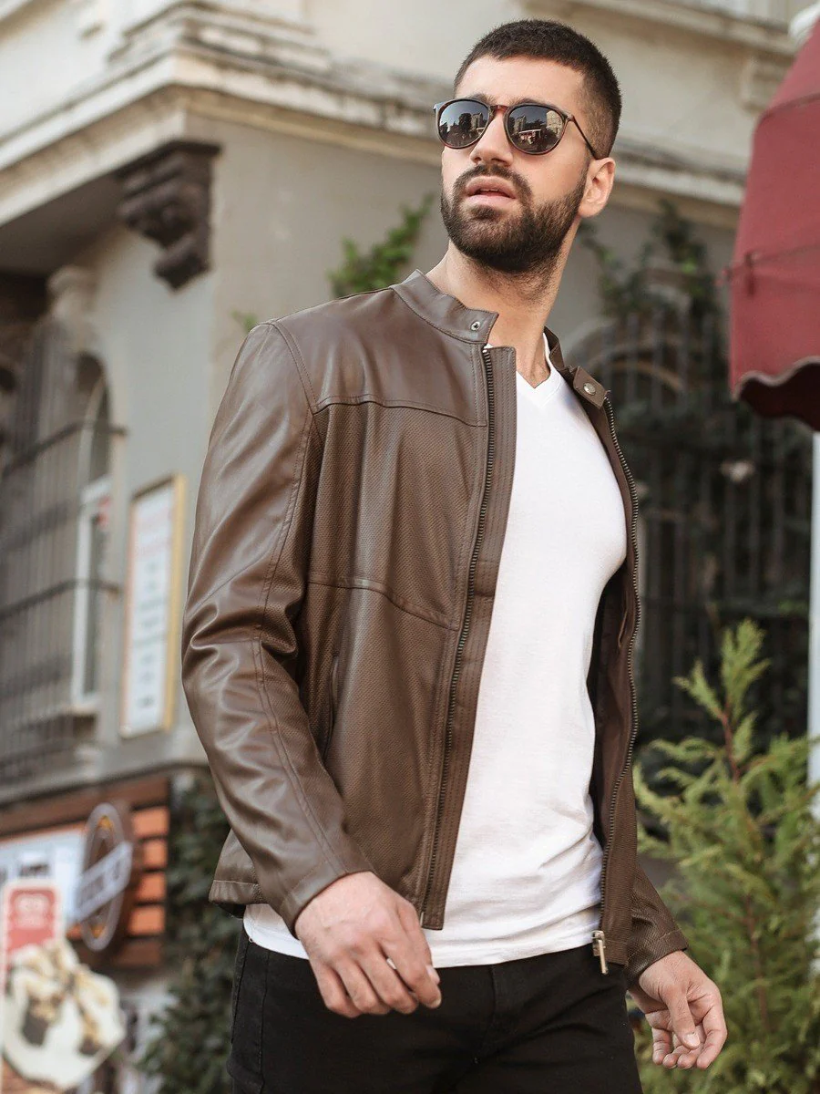 Leather Jacket - EMTJ20-008 - Image 4