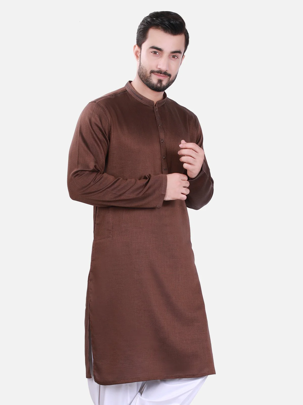 Embroidered Cotton Kurta - EMTK17S-9440