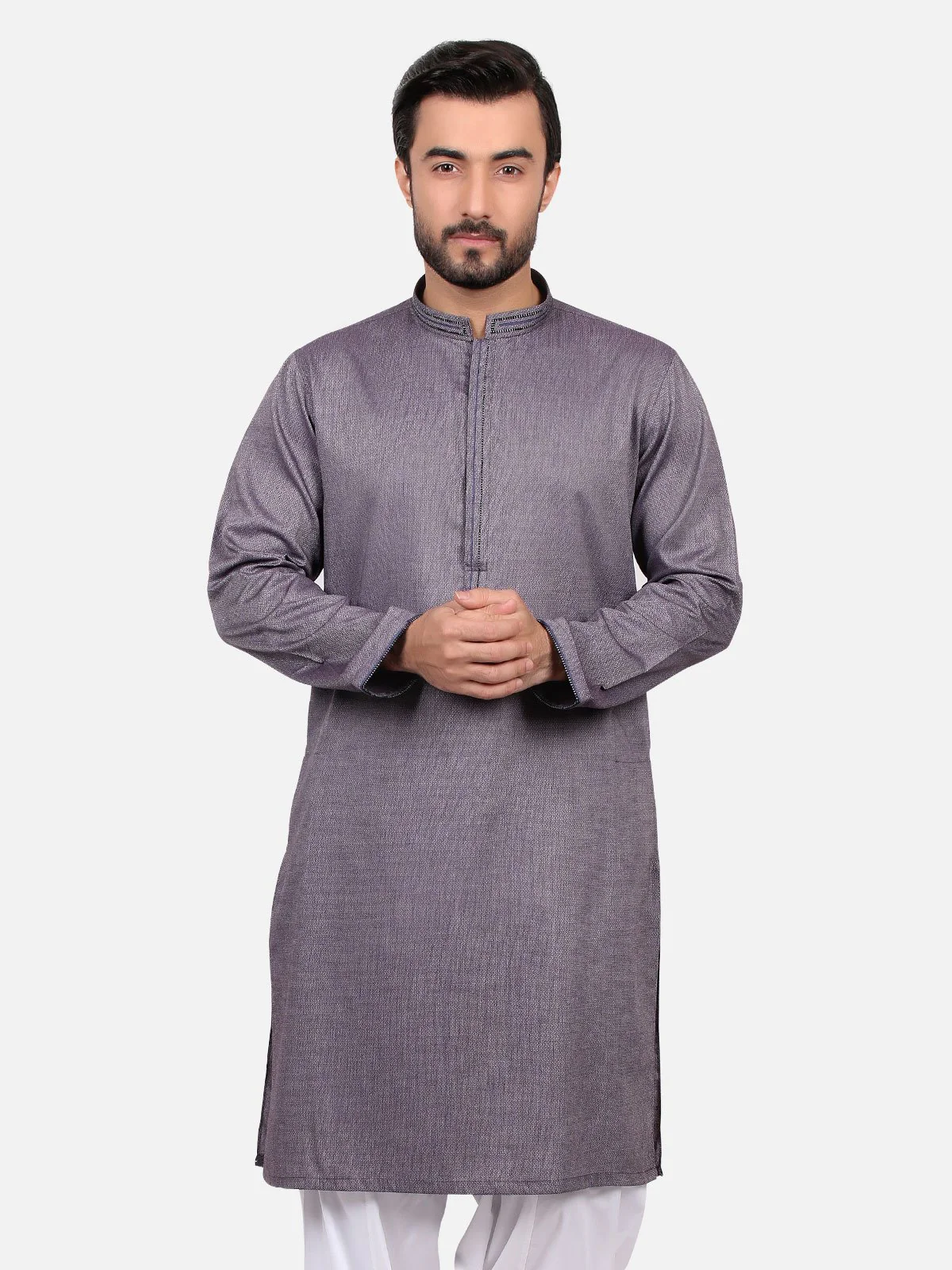 Embroidered Blended Kurta - EMTK18S-9468