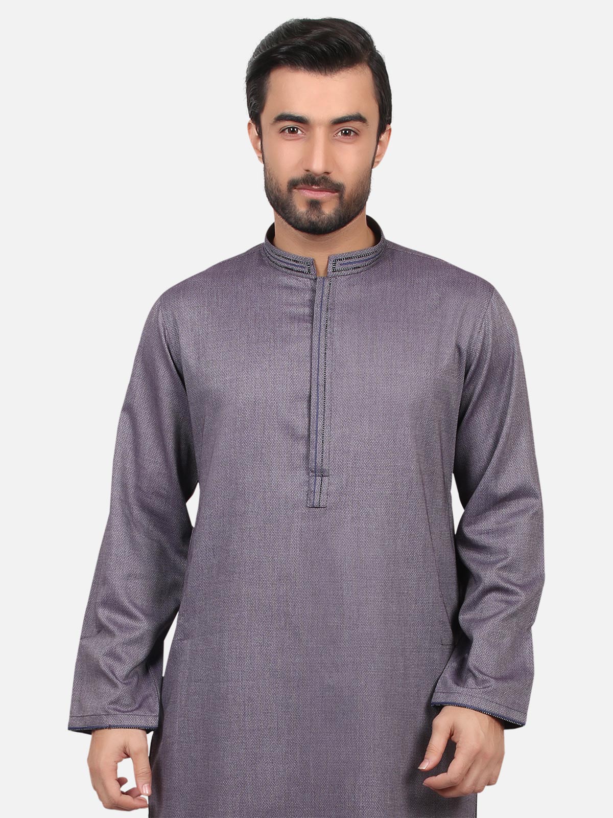 Embroidered Blended Kurta - EMTK18S-9468 - Image 2