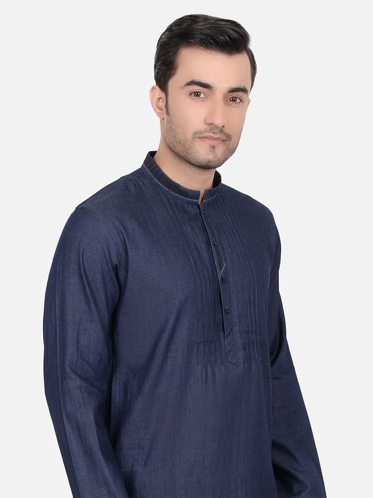 Denim Kurta - EMTK18S-9583 - Image 2