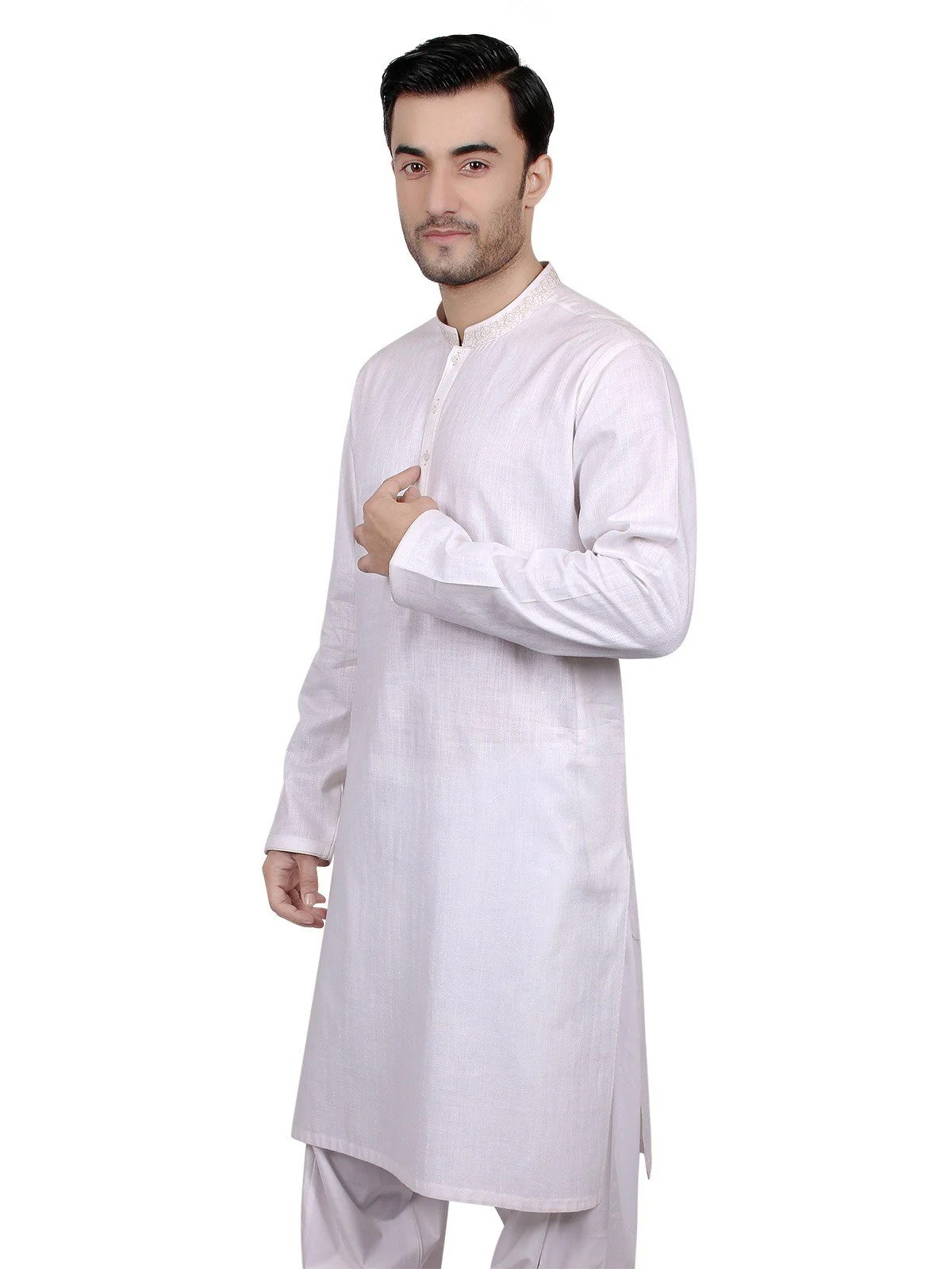 Embroidered Kurta - EMTK18S-9612 - Image 3
