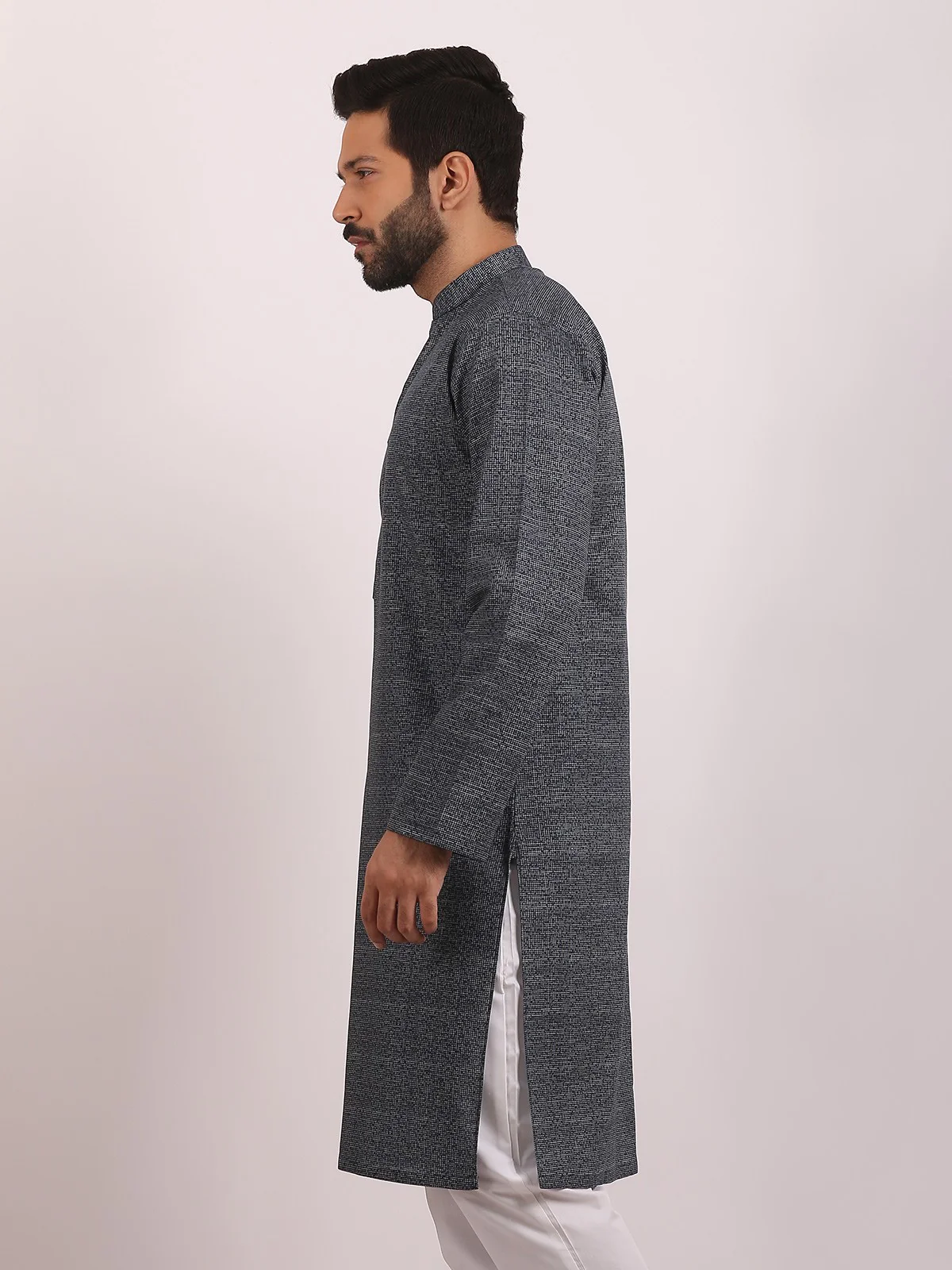 Cotton Kurta - EMTK20S-9886 - Image 3