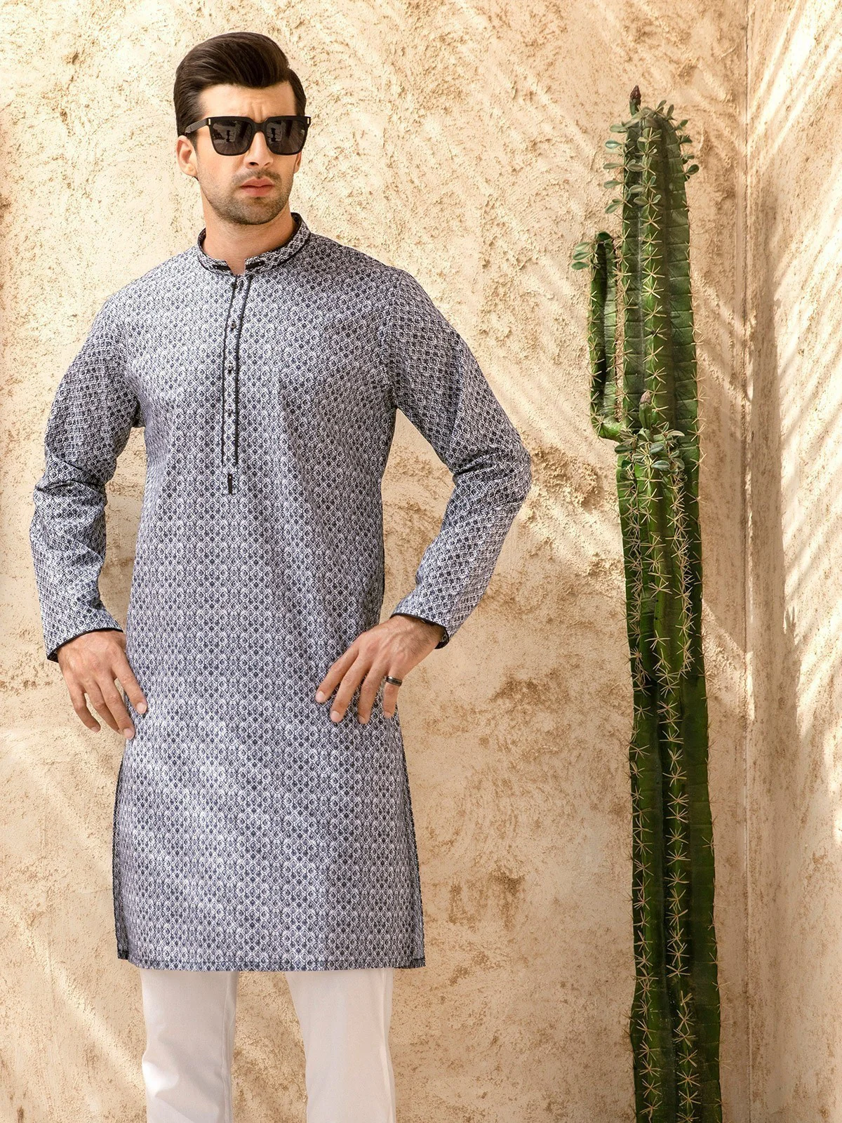 Cotton Kurta - EMTK21S-99056 - Image 2