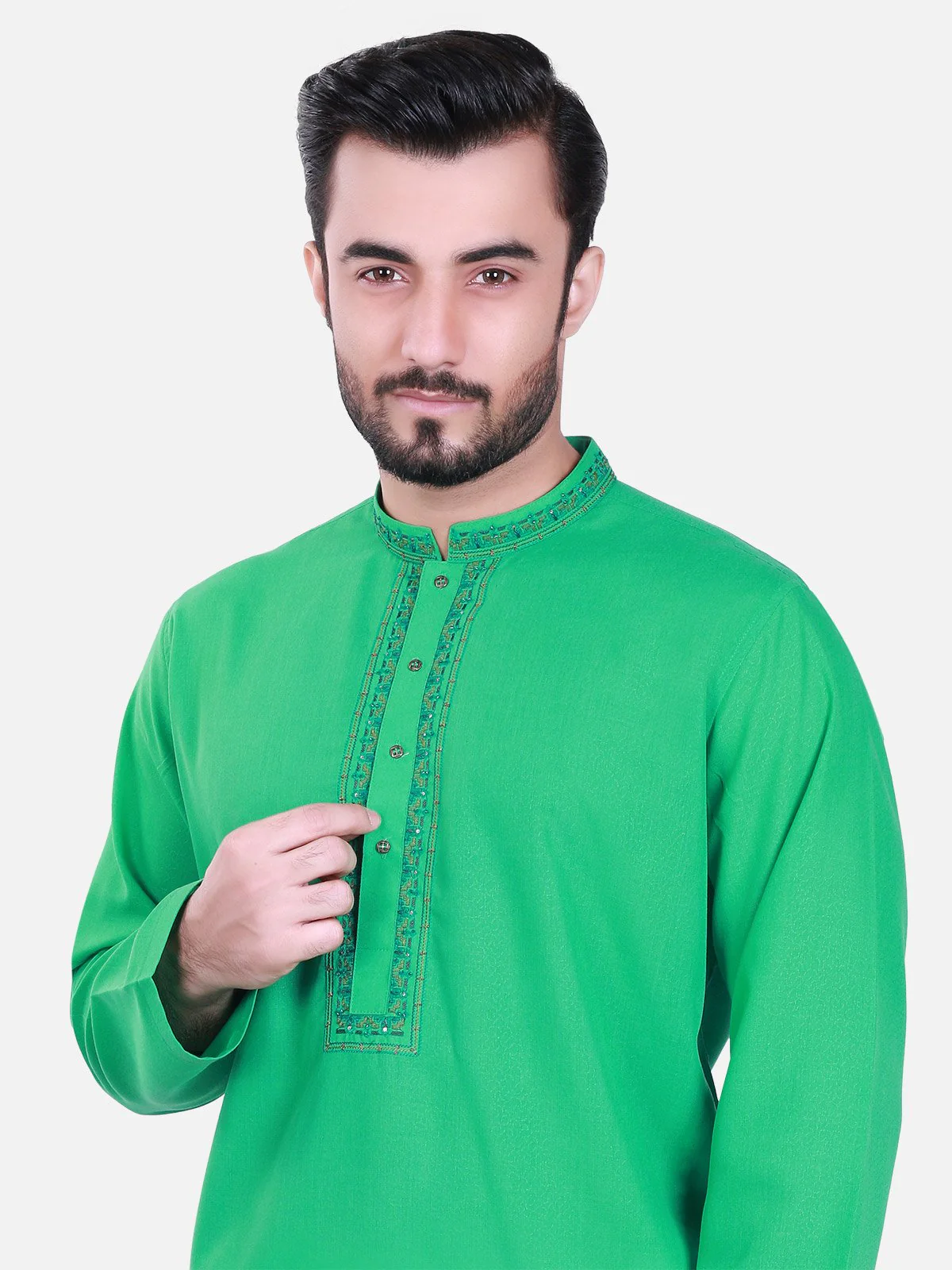Embroidered Shalwar Kameez - EMTKS17S-40348 - Image 2