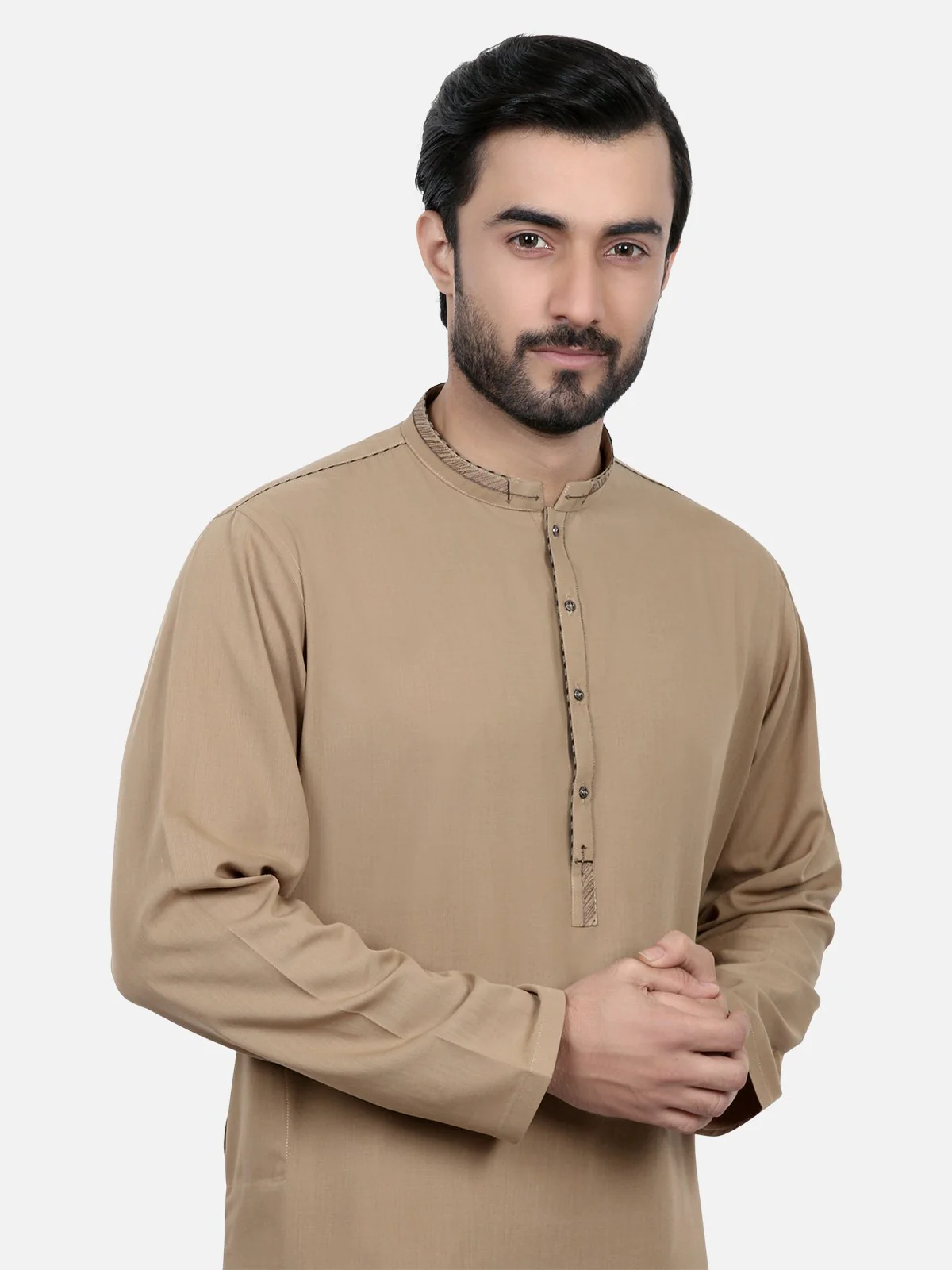 Embroidered Blended Shalwar Kameez - EMTKS18S-40563 - Image 2