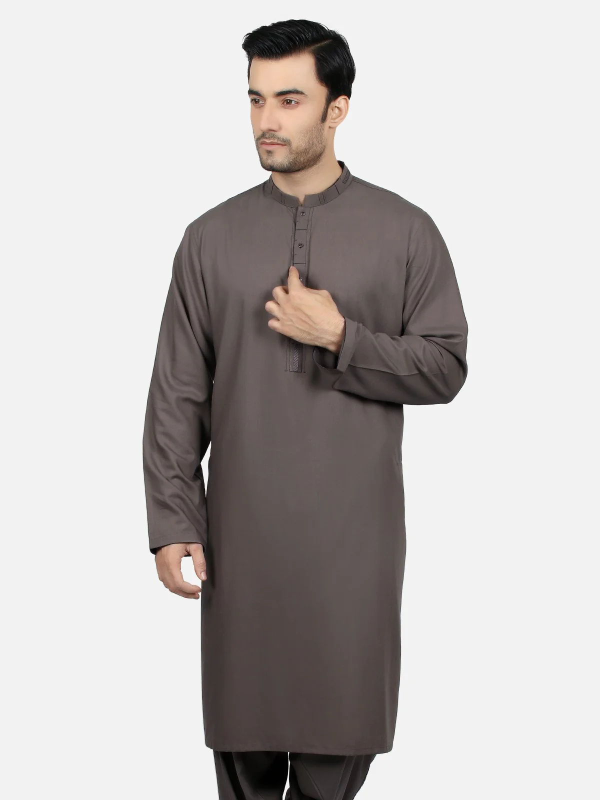 Embroidered Blended Shalwar Kameez - EMTKS18S-40602