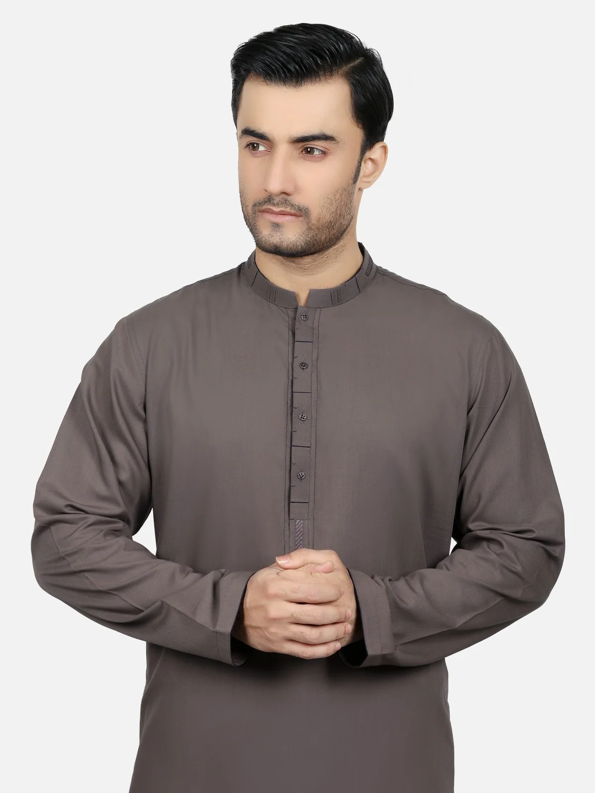 Embroidered Blended Shalwar Kameez - EMTKS18S-40602 - Image 2