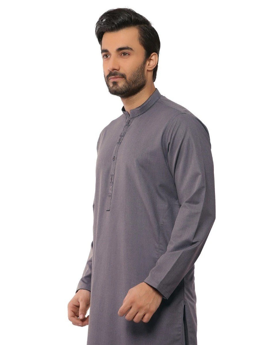 Embroidered Shalwar Kameez - EMTKS19S-40797 - Image 2