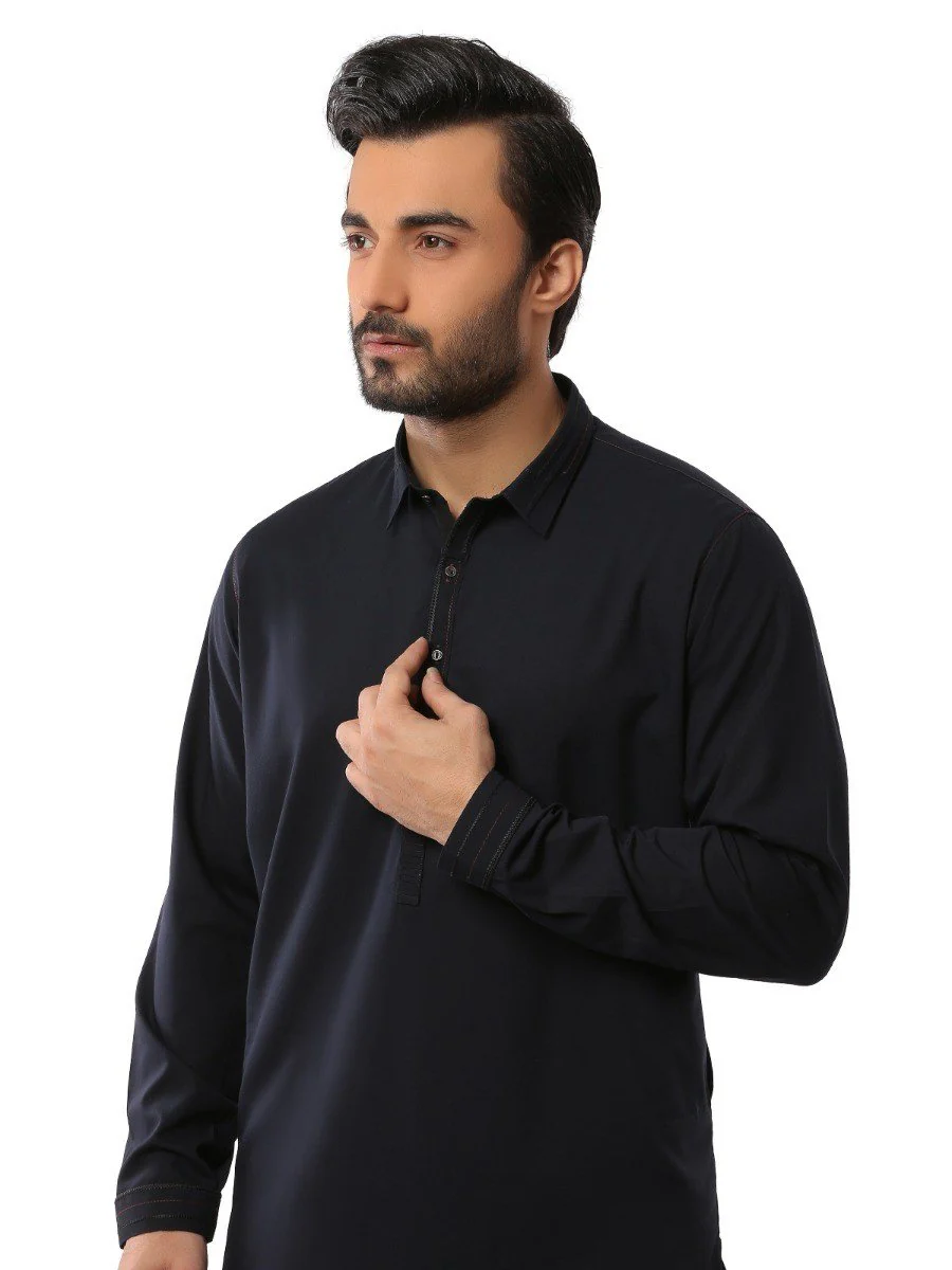 Embroidered Shalwar Kameez - EMTKS19S-40808 - Image 2