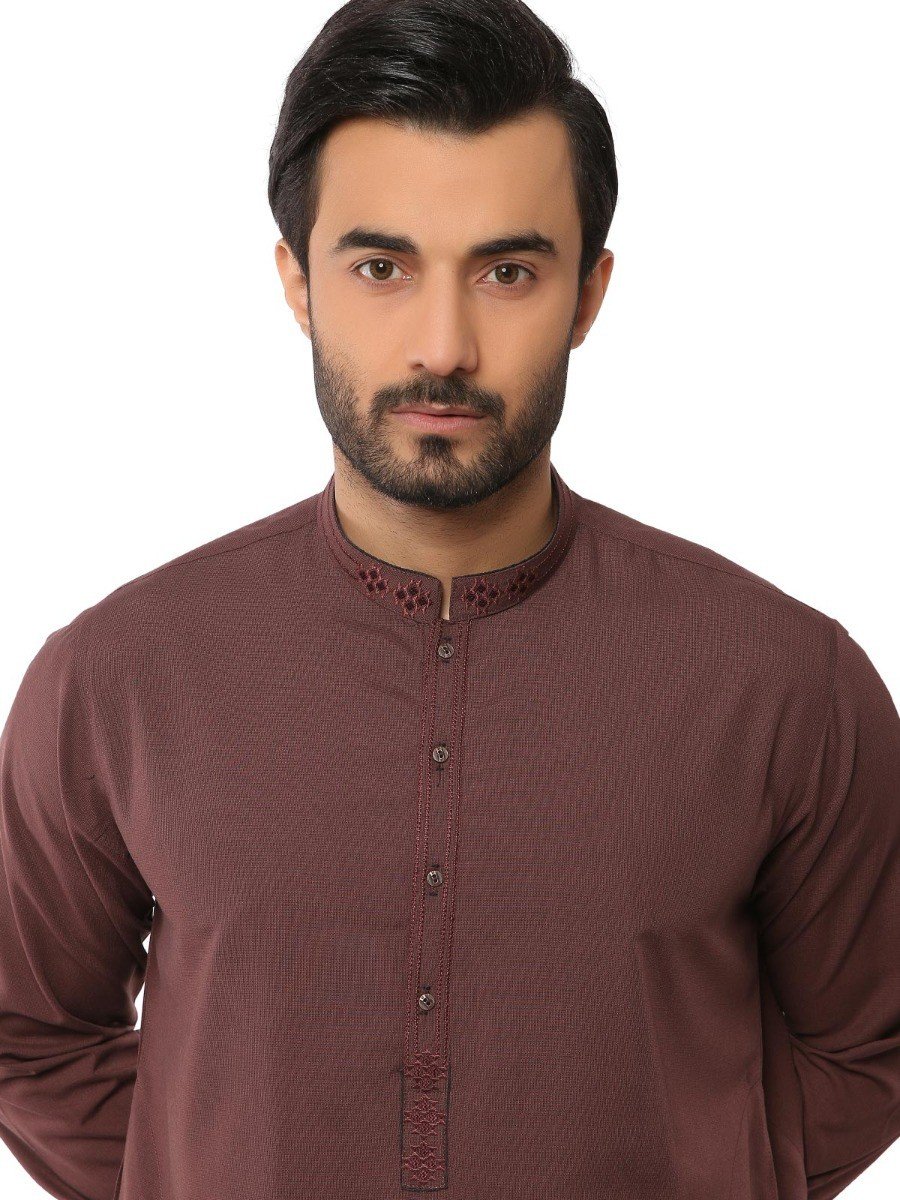 Embroidered Shalwar Kameez - EMTKS19S-40809 - Image 2