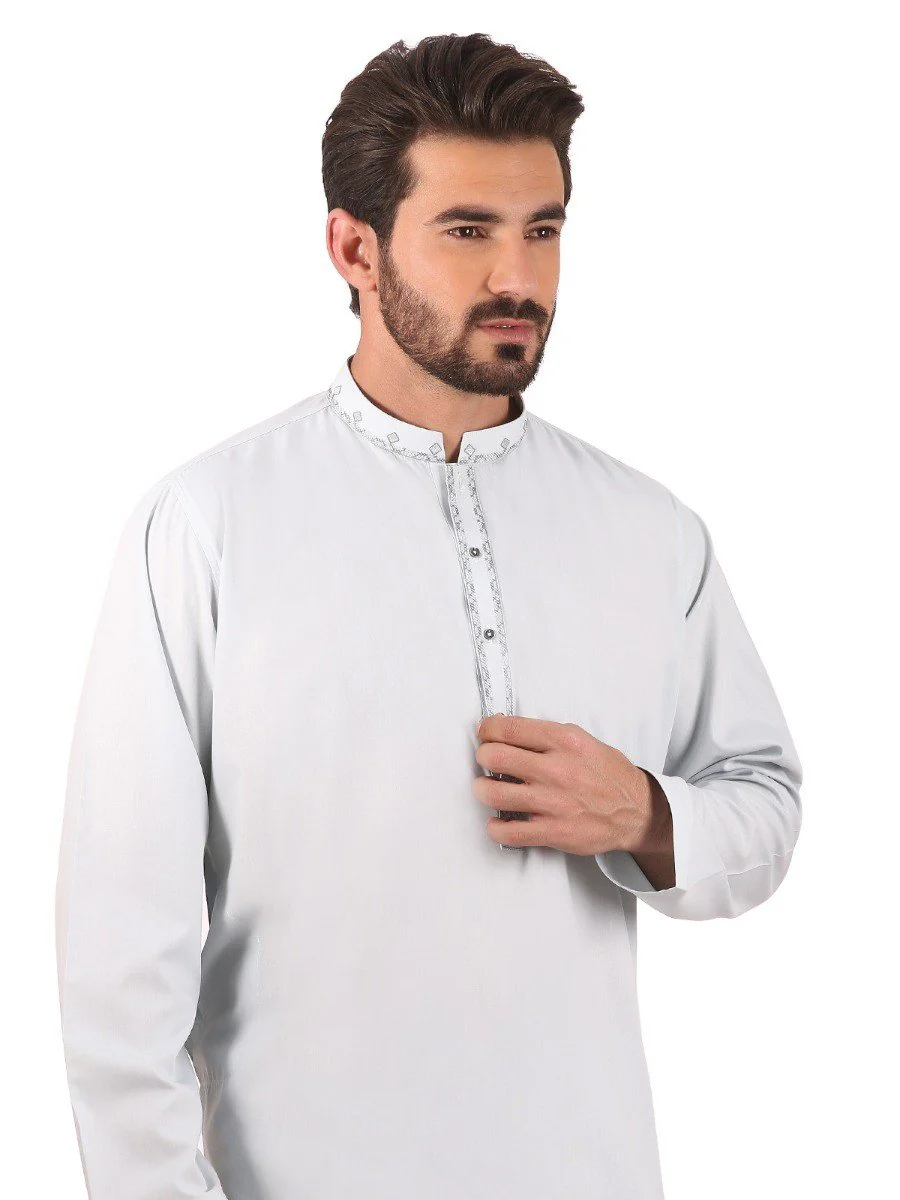 Embroidered Viscose Shalwar Kameez - EMTKS20S-40826 - Image 2