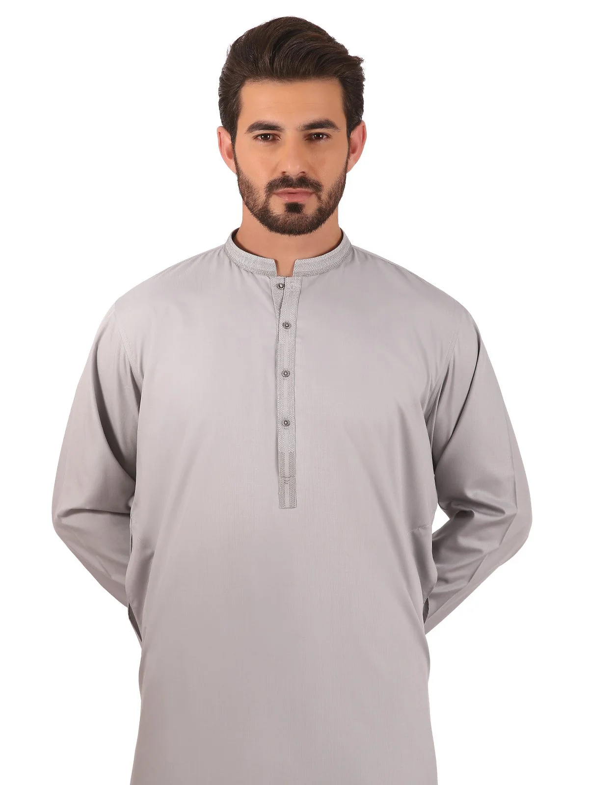 Embroidered Blended Shalwar Kameez - EMTKS20S-40850 - Image 2