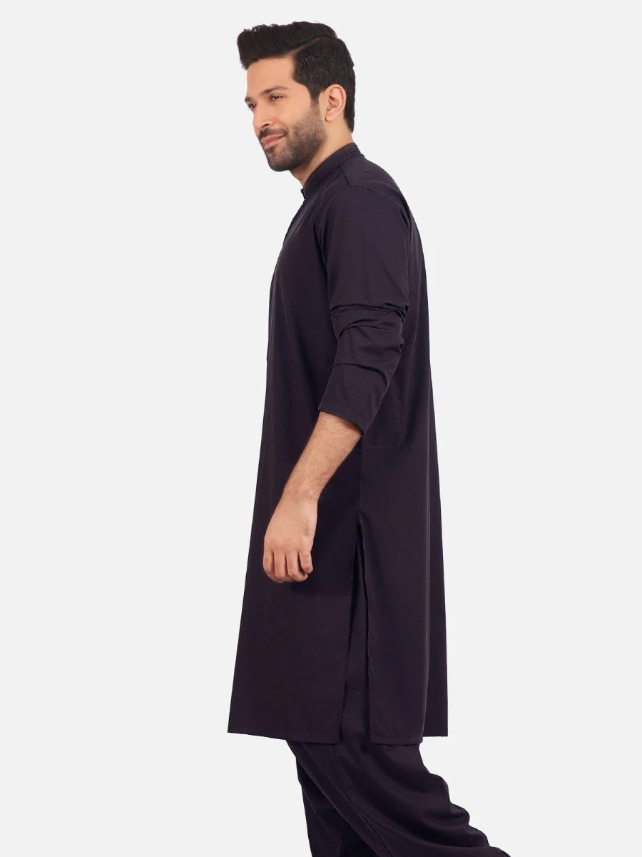 Embroidered Viscose Shalwar Kameez - EMTKS20S-40860 - Image 2