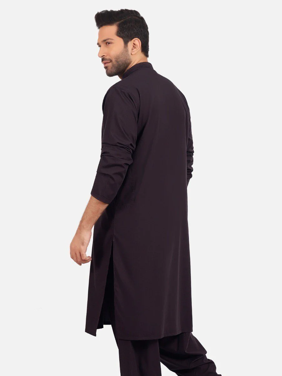 Embroidered Viscose Shalwar Kameez - EMTKS20S-40860 - Image 4