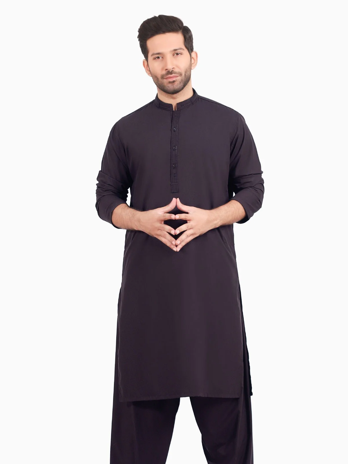 Embroidered Viscose Shalwar Kameez - EMTKS20S-40860 - Image 5