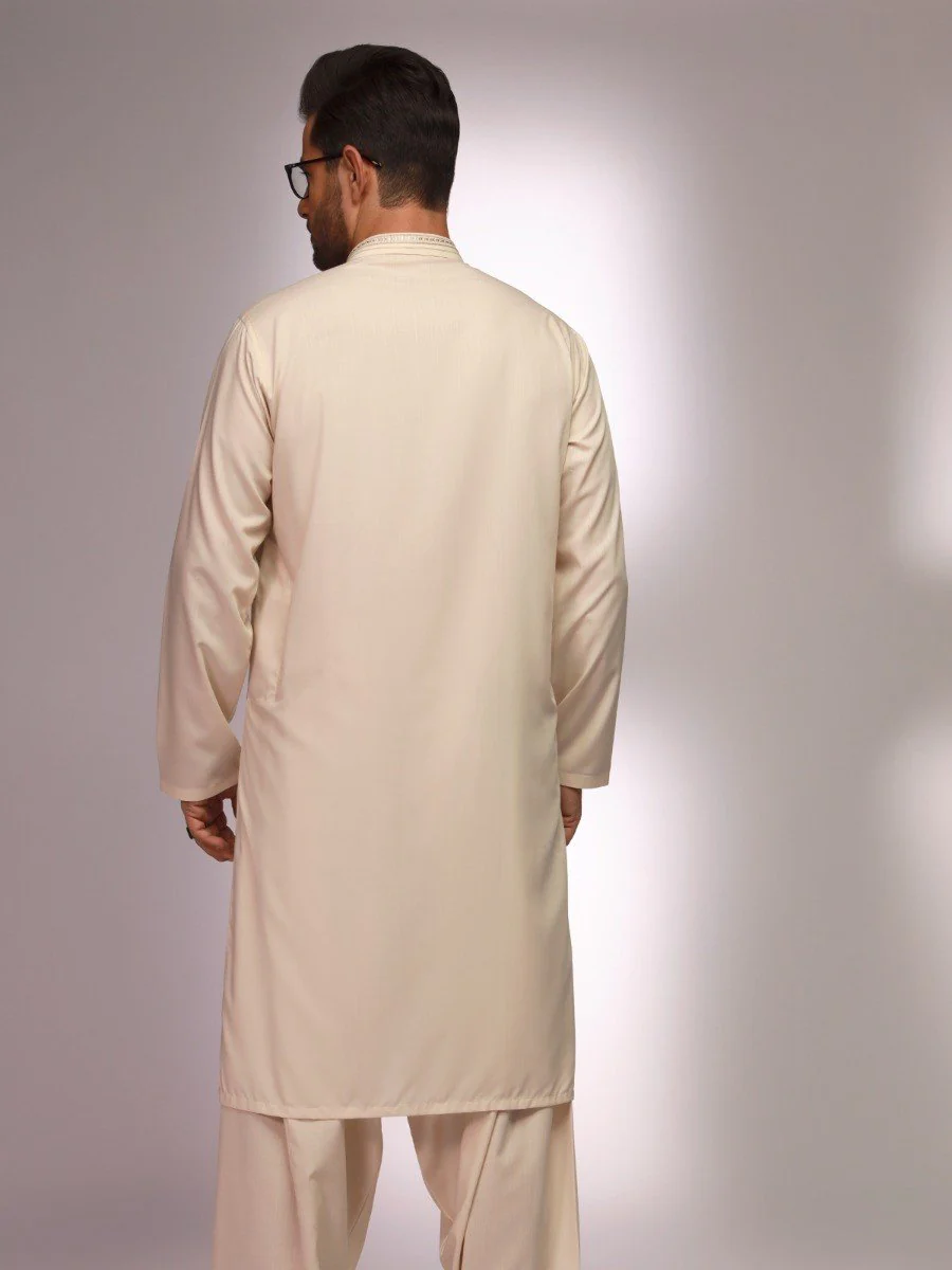 Embroidered Blended Shalwar Kameez - EMTKS21S-40869 - Image 4