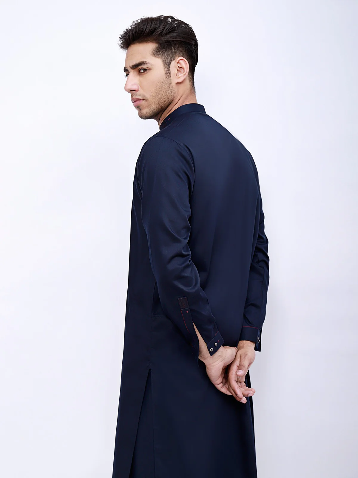 Embroidered Blended Shalwar Kameez - EMTKS21S-40899 - Image 3