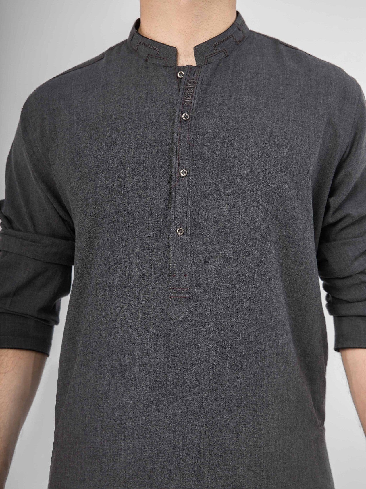 Embroidered Blended Shalwar Kameez - EMTKS21S-40901 - Image 3