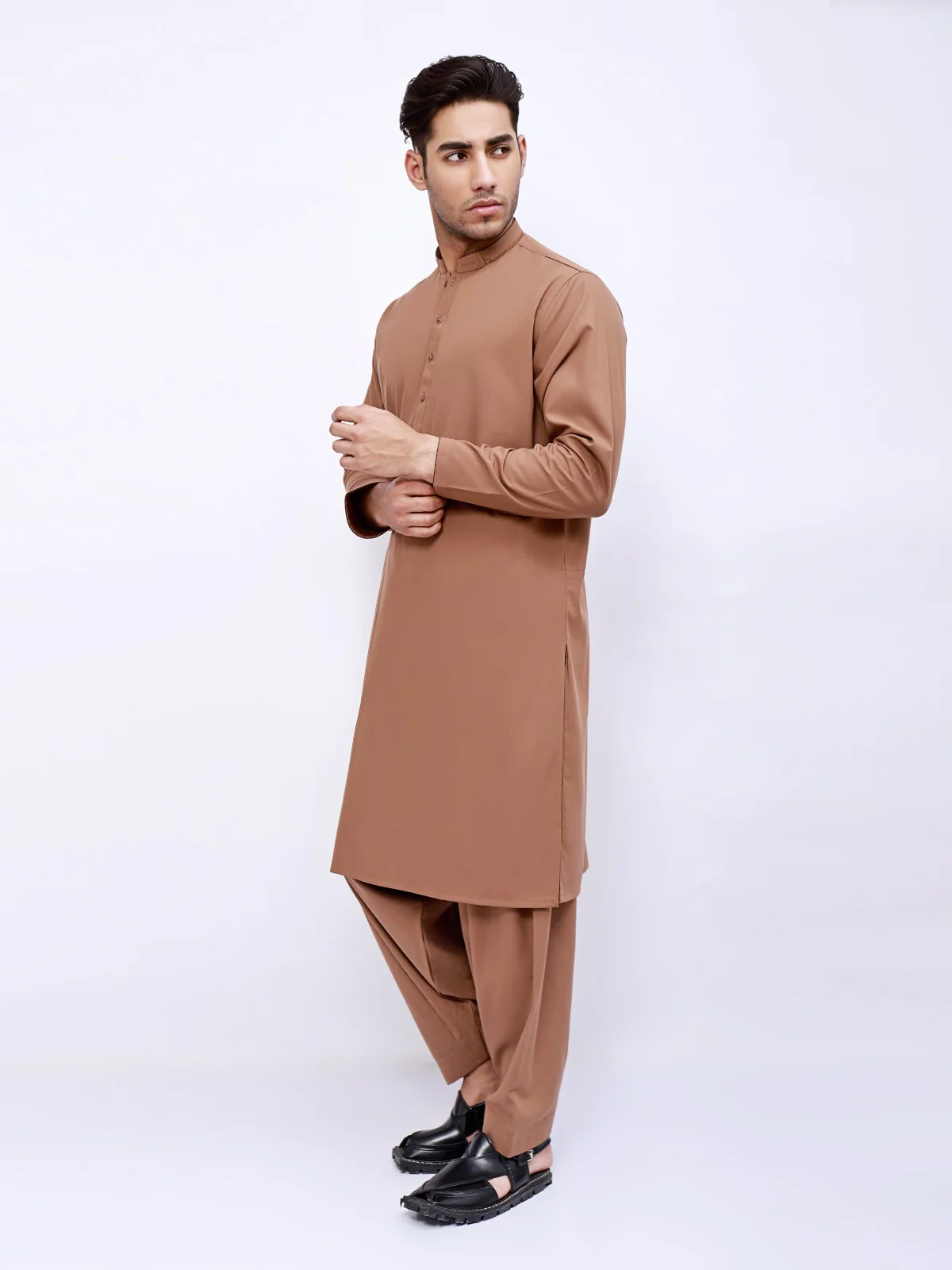 Embroidered Blended Shalwar Kameez - EMTKS21S-40902 - Image 2