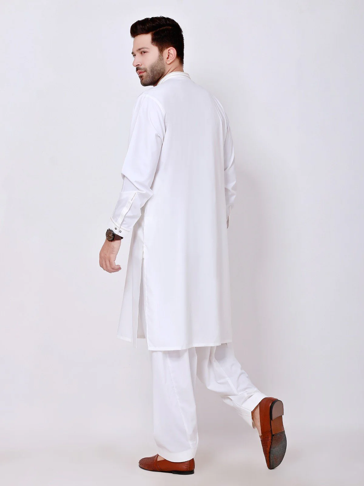 Embroidered Blended Shalwar Kameez - EMTKS21S-40904 - Image 2
