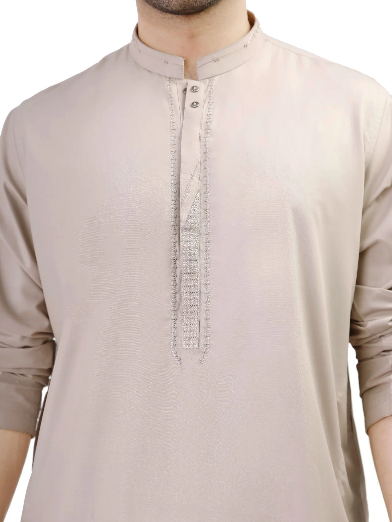 Embroidered Blended Shalwar Kameez - EMTKS21S-40905 - Image 2