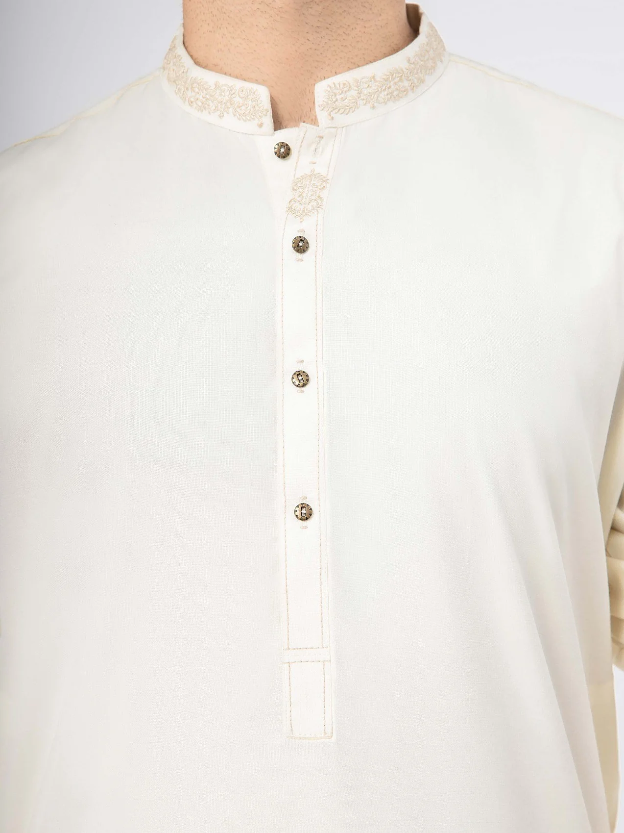 Embroidered Blended Shalwar Kameez - EMTKS21S-40910 - Image 3