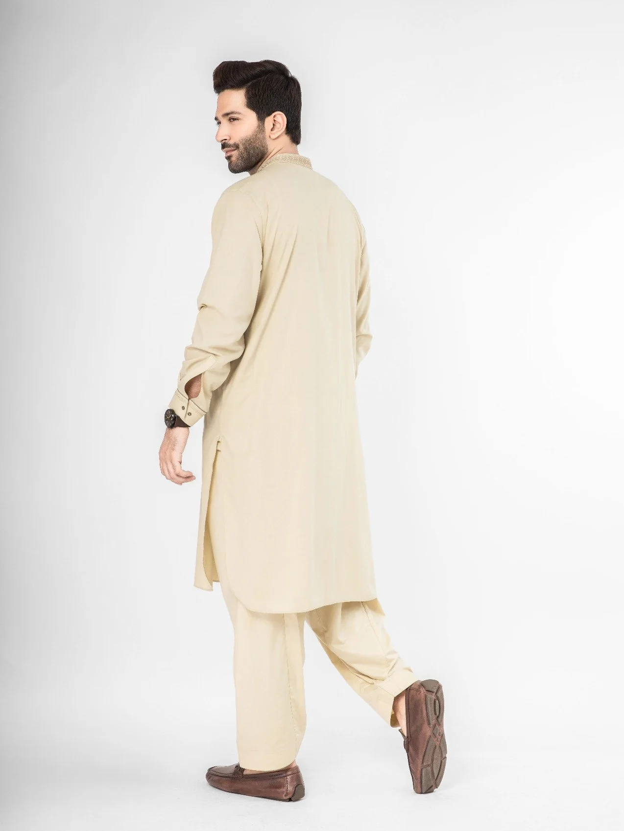 Embroidered Blended Shalwar Kameez - EMTKS21S-40915 - Image 2