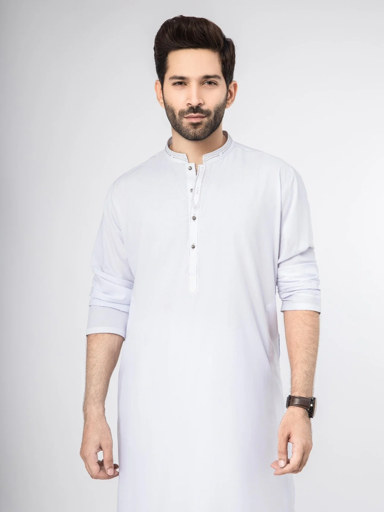 Embroidered Blended Shalwar Kameez - EMTKS21S-40916 - Image 2
