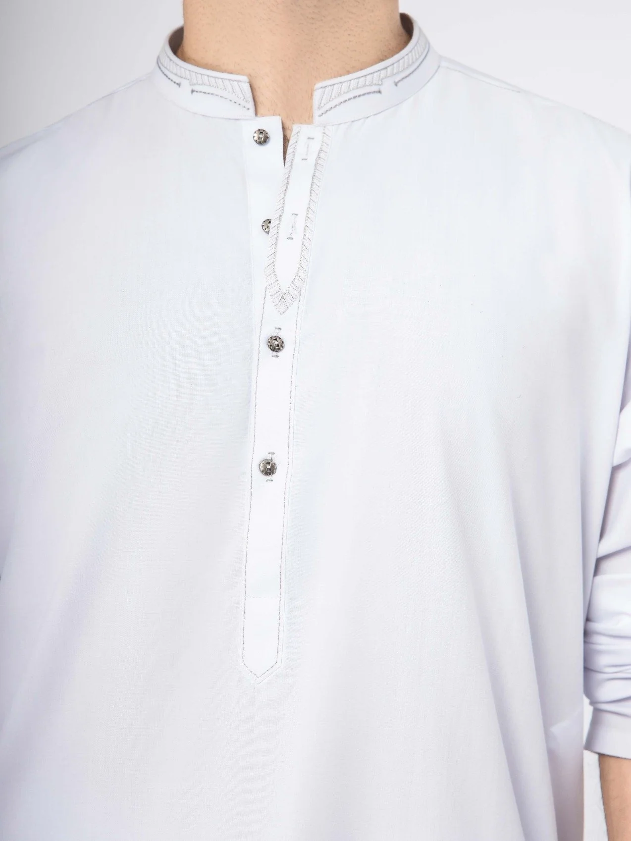 Embroidered Blended Shalwar Kameez - EMTKS21S-40916 - Image 3
