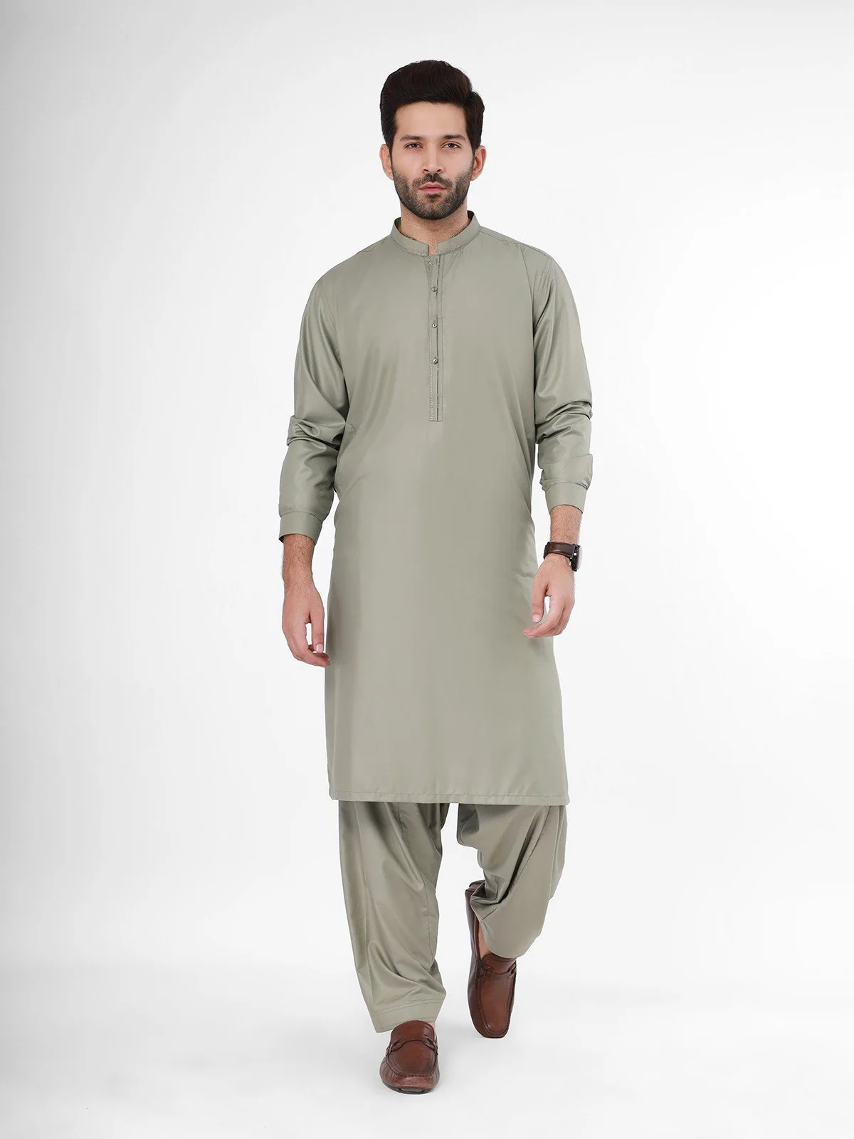 Embroidered Blended Shalwar Kameez - EMTKS21S-40917