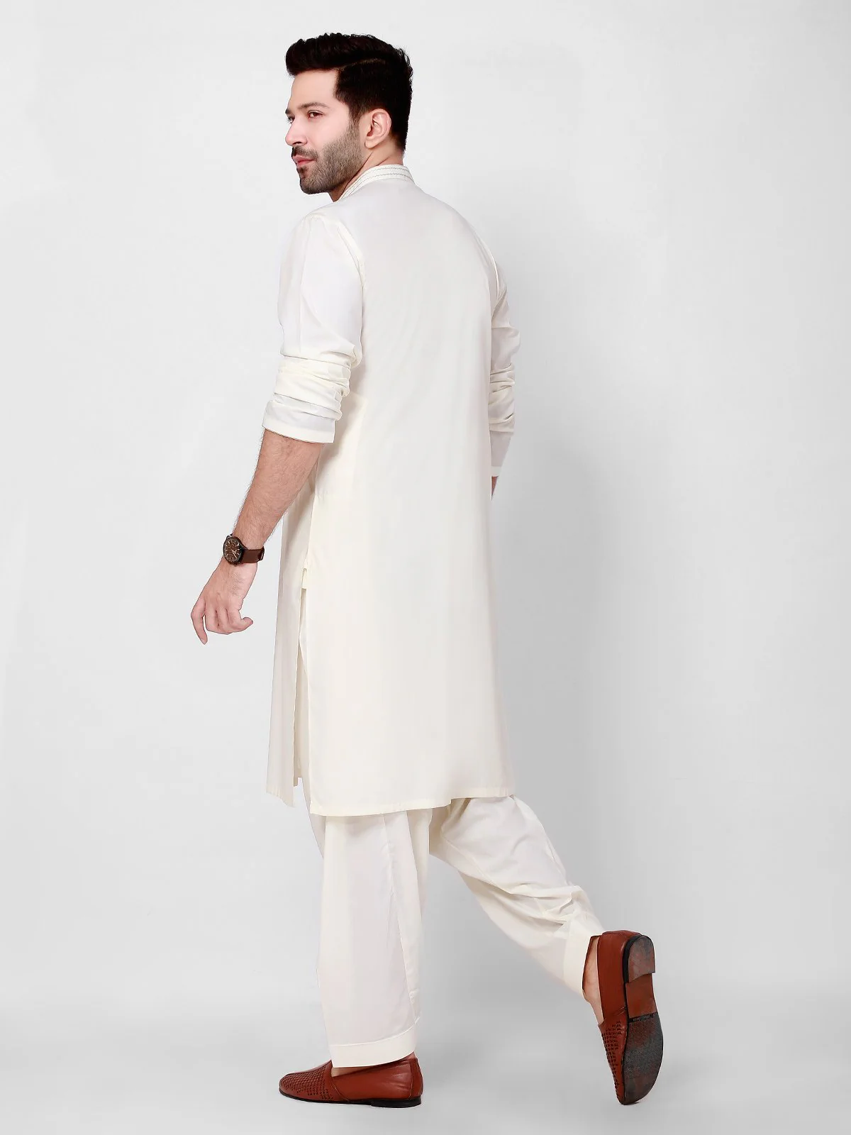 Embroidered Blended Shalwar Kameez - EMTKS21S-40924 - Image 2