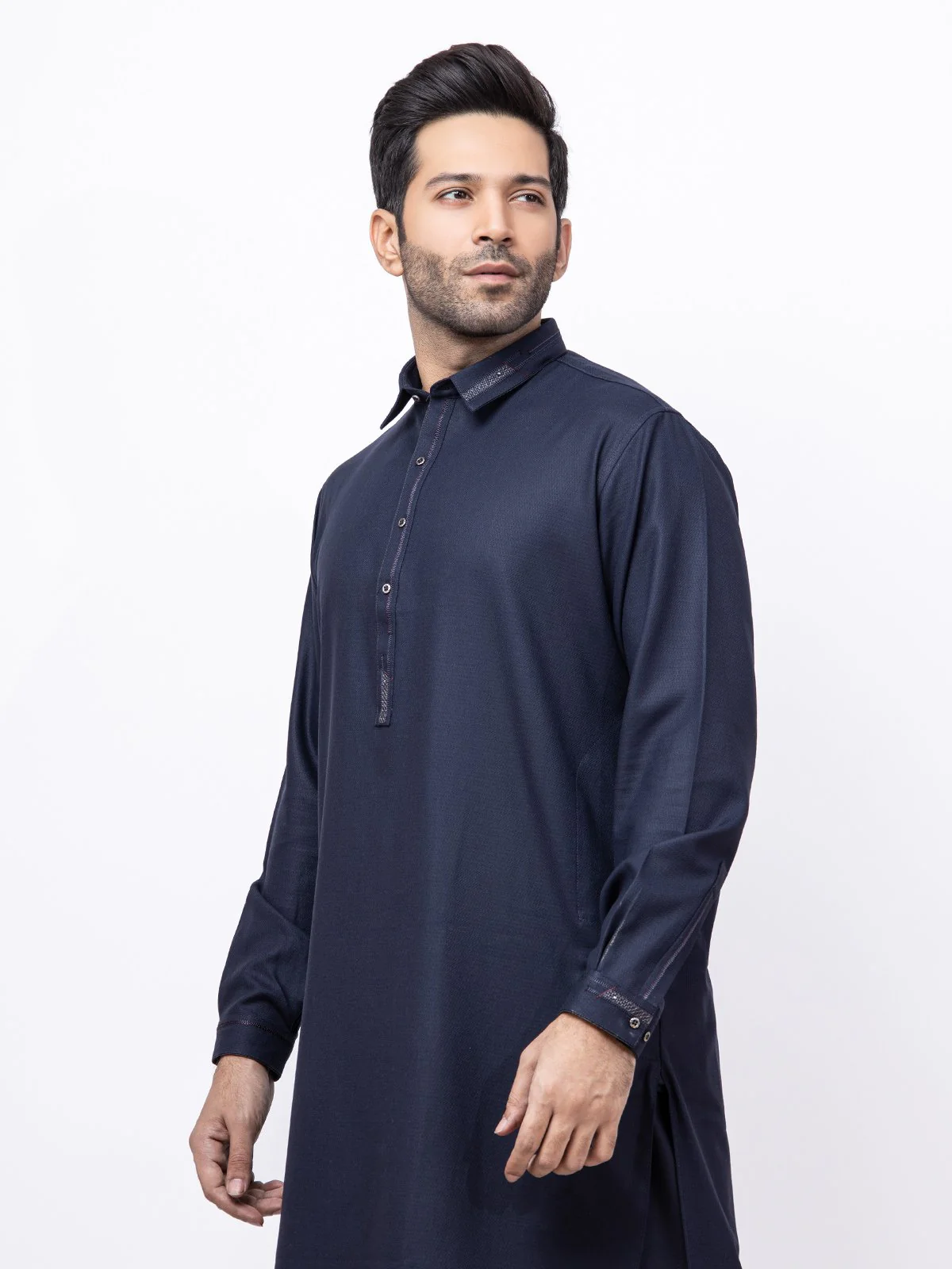 Embroidered Blended Shalwar Kameez - EMTKS21S-40932 - Image 2