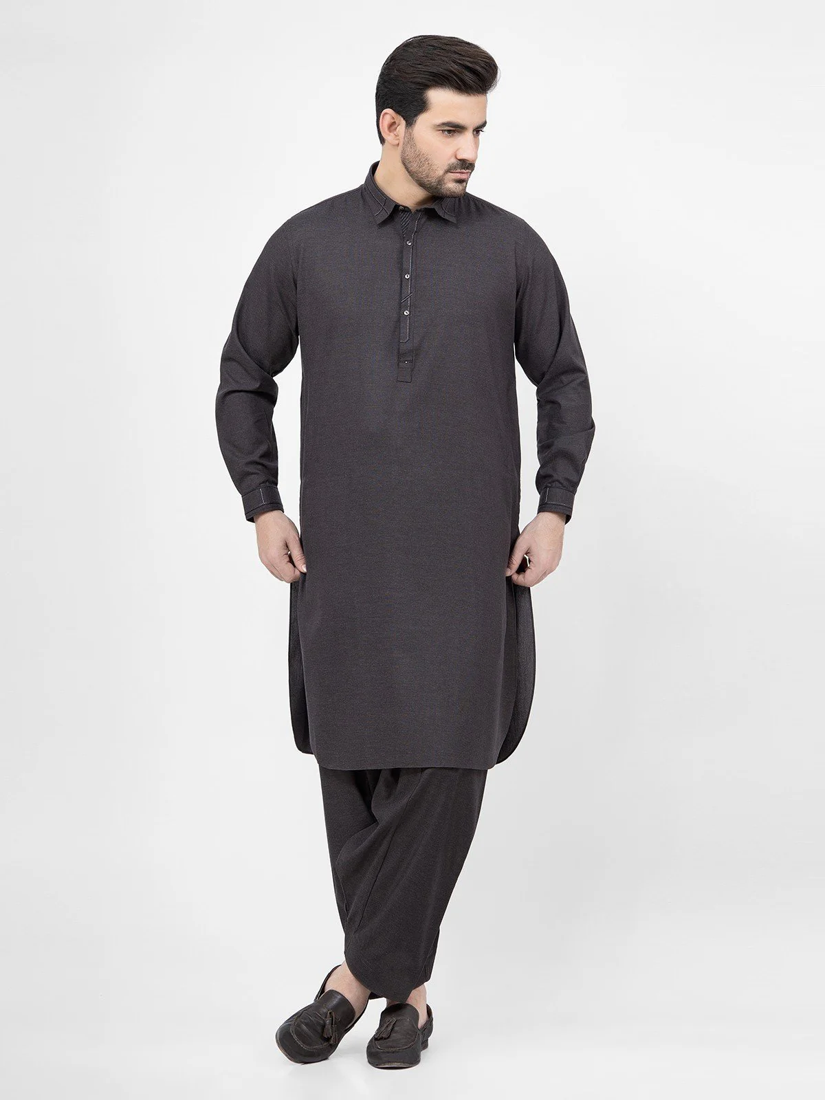 Embroidered Blended Shalwar Kameez - EMTKS21S-40933