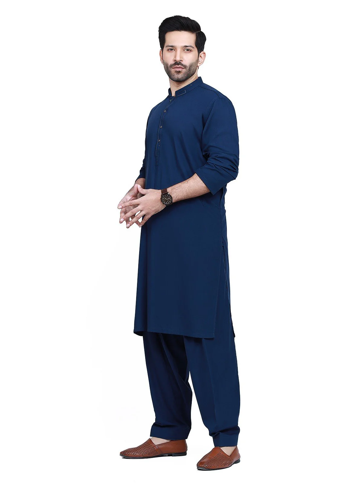 Embroidered Blended Shalwar Kameez - EMTKS22S-40945 - Image 2