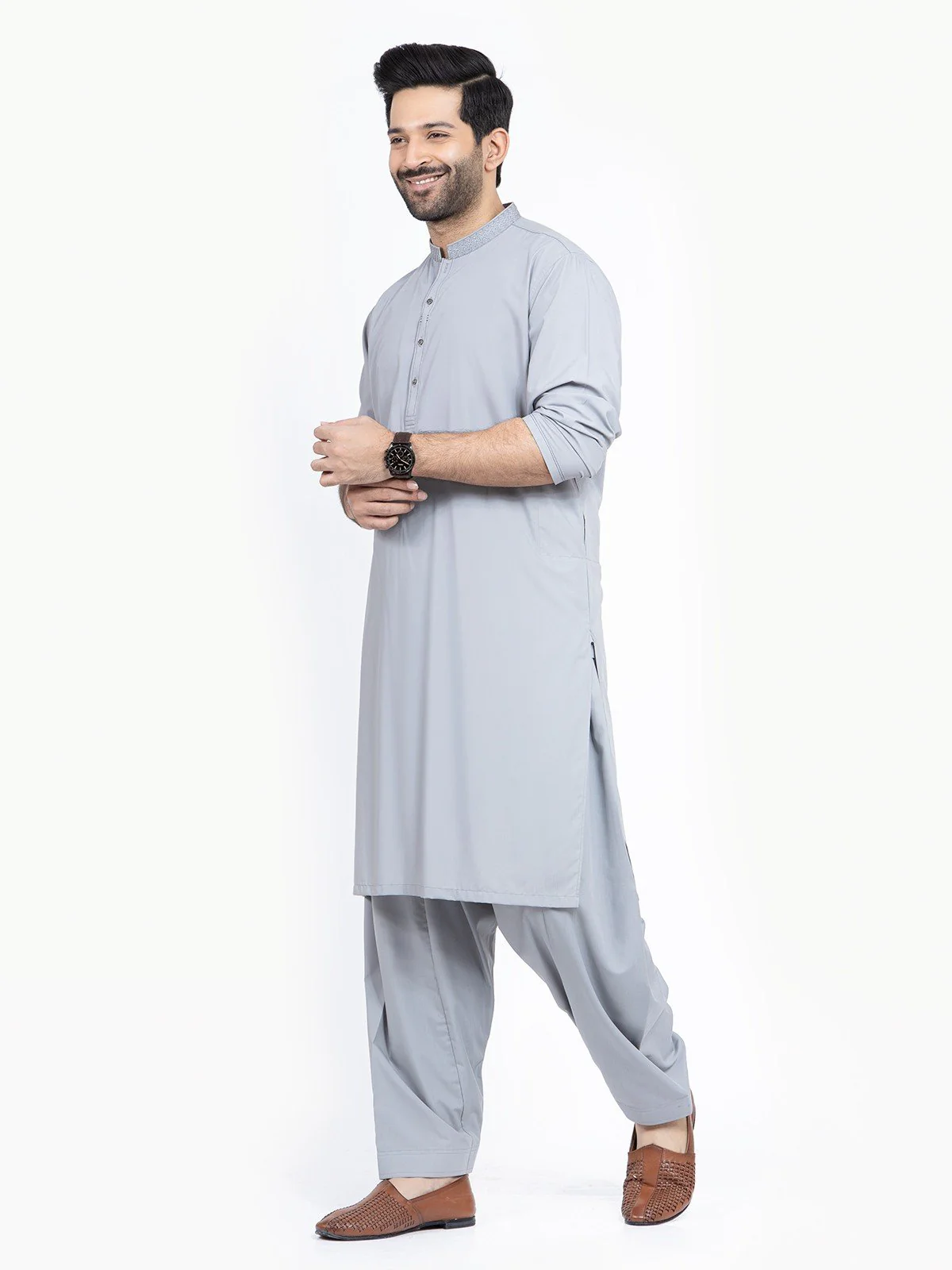 Embroidered Blended Shalwar Kameez - EMTKS22S-40946 - Image 2